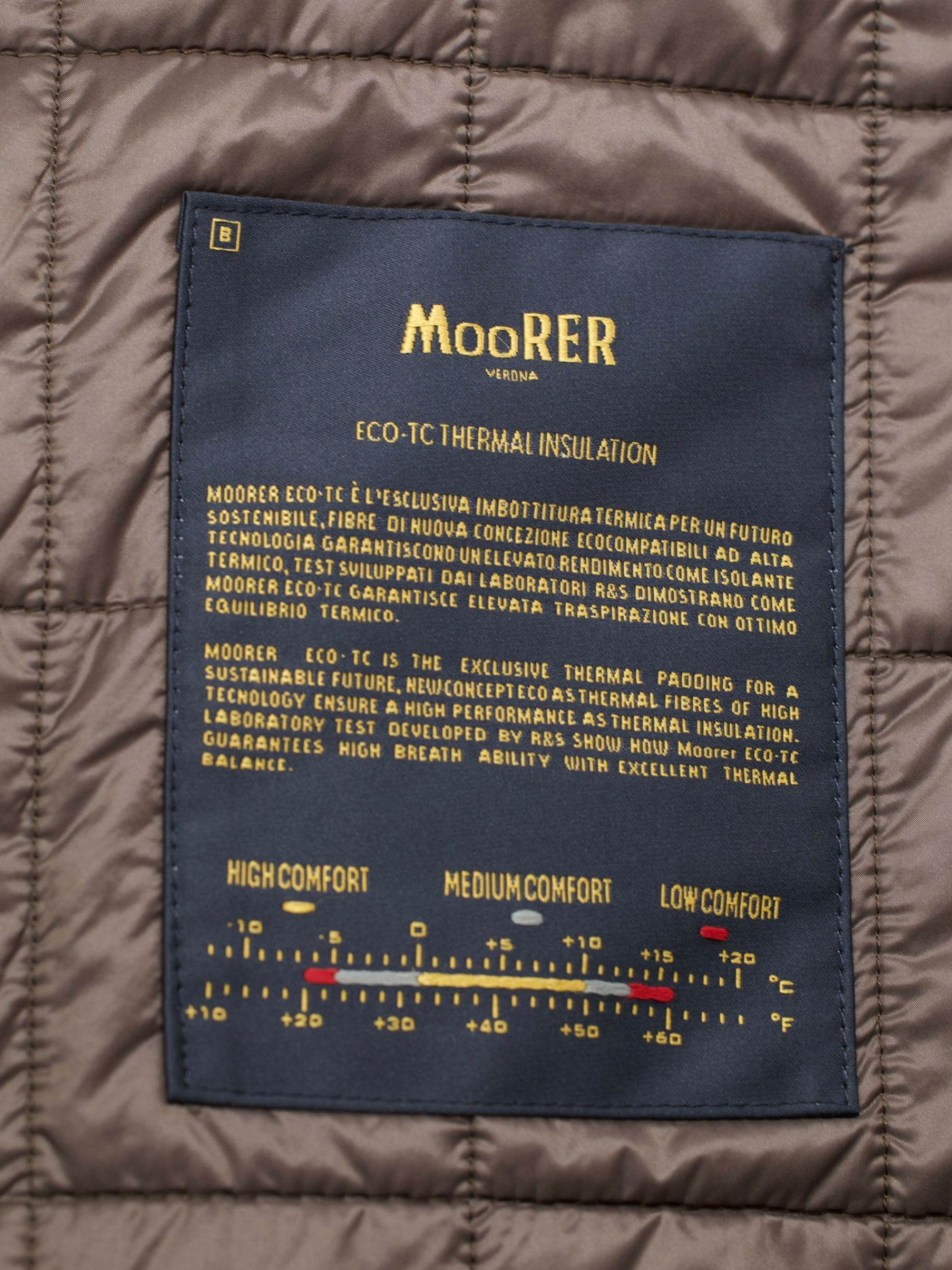 MooRER Dark Brown Wool & Cashmere Winter "Monferrato" Coat