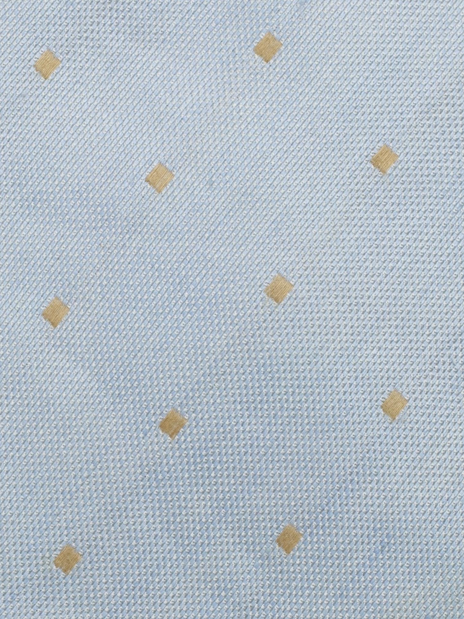 Corneliani Light Grey & Gold Vintage Silk Structured Pattern Tie