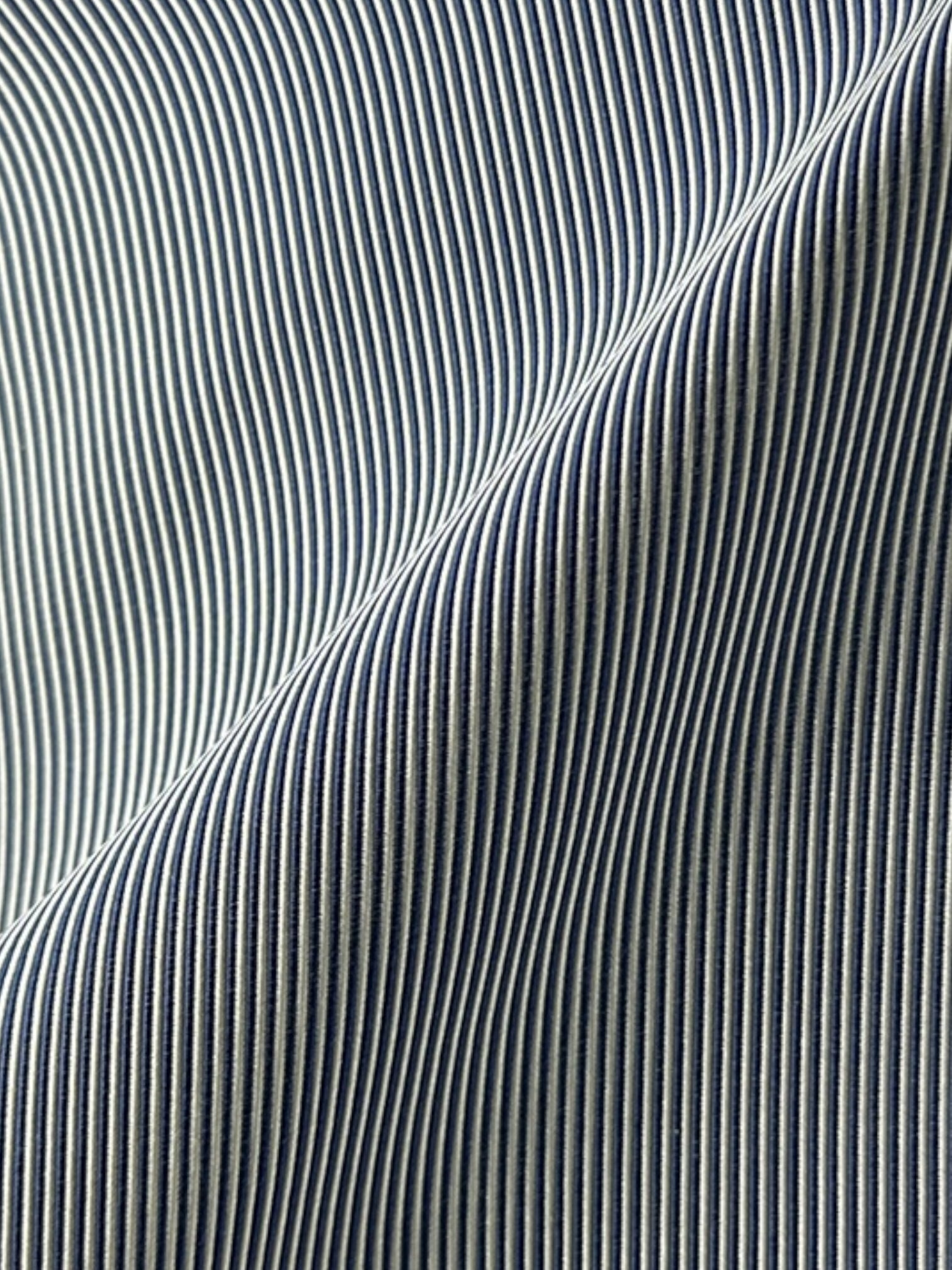 Cesare Attolini Light Grey Silk & Cotton Pinstripe Jacket