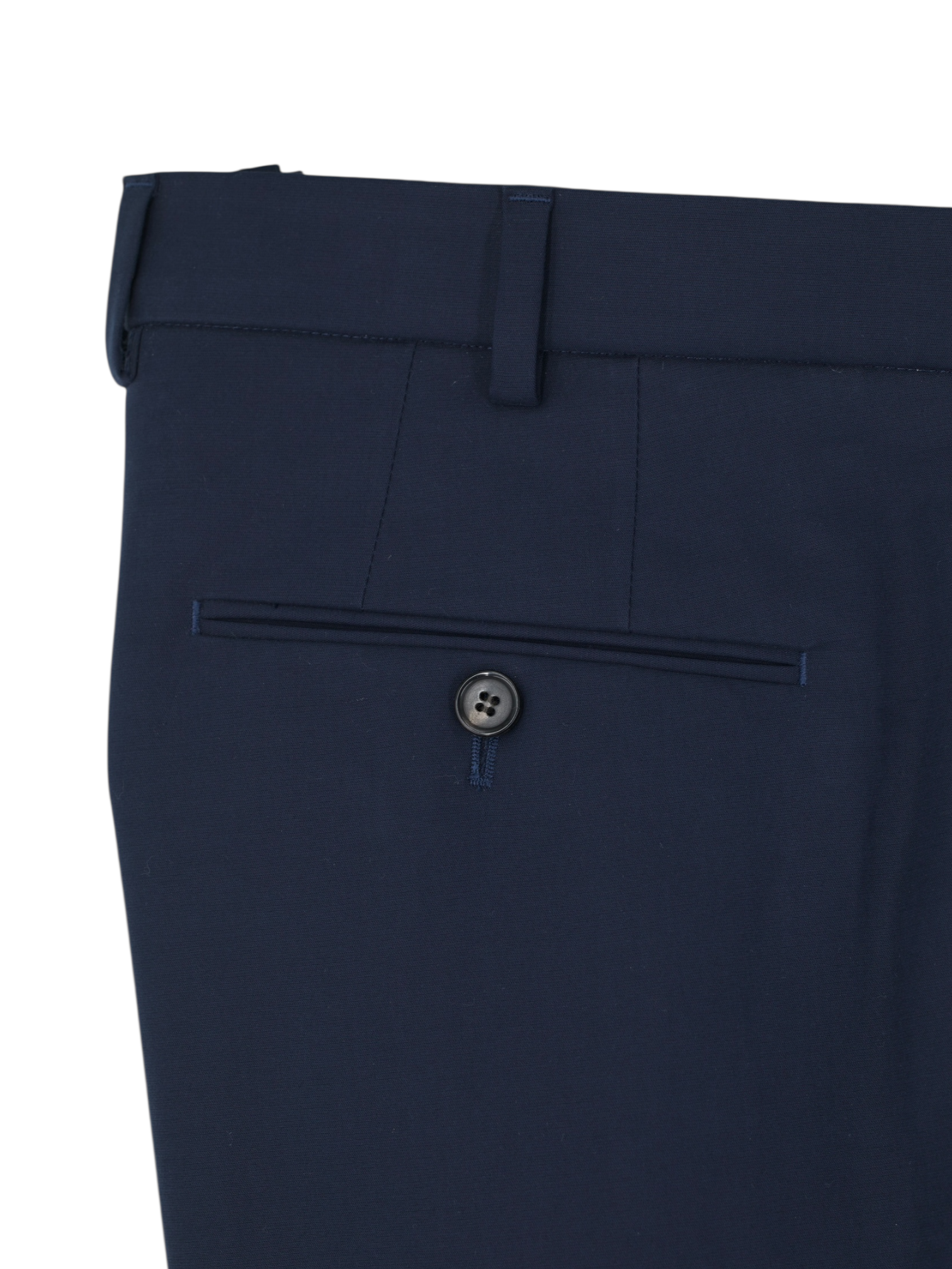 Loro Piana Navy Cotton-Stretch Twill Carlo Trousers
