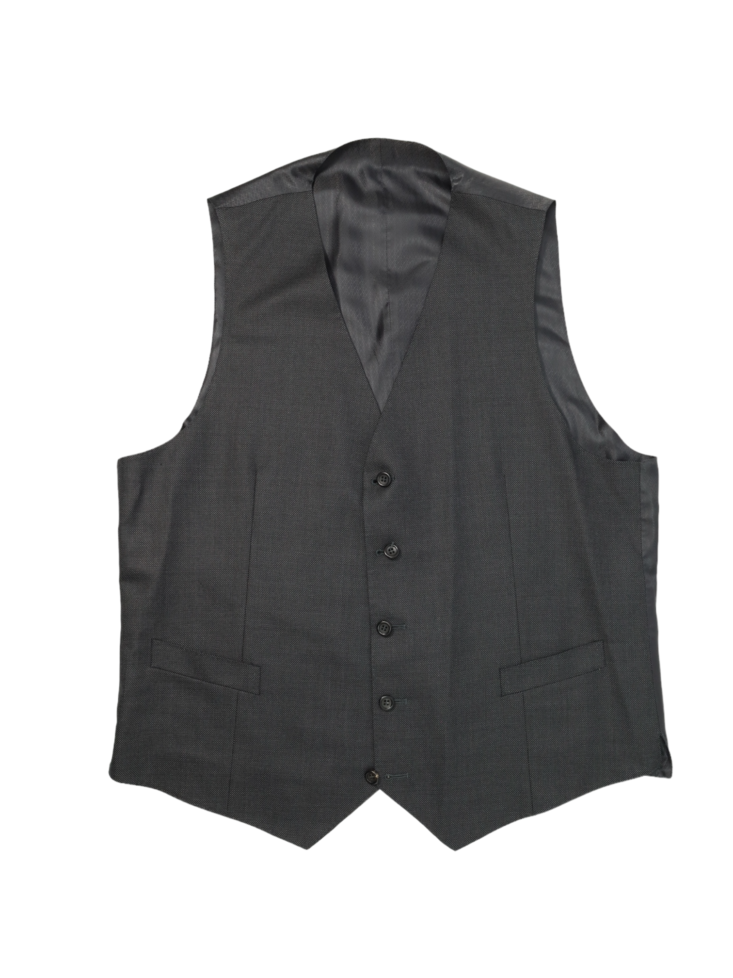 Canali 3-Piece Grey Super 160's Birdseye Suit