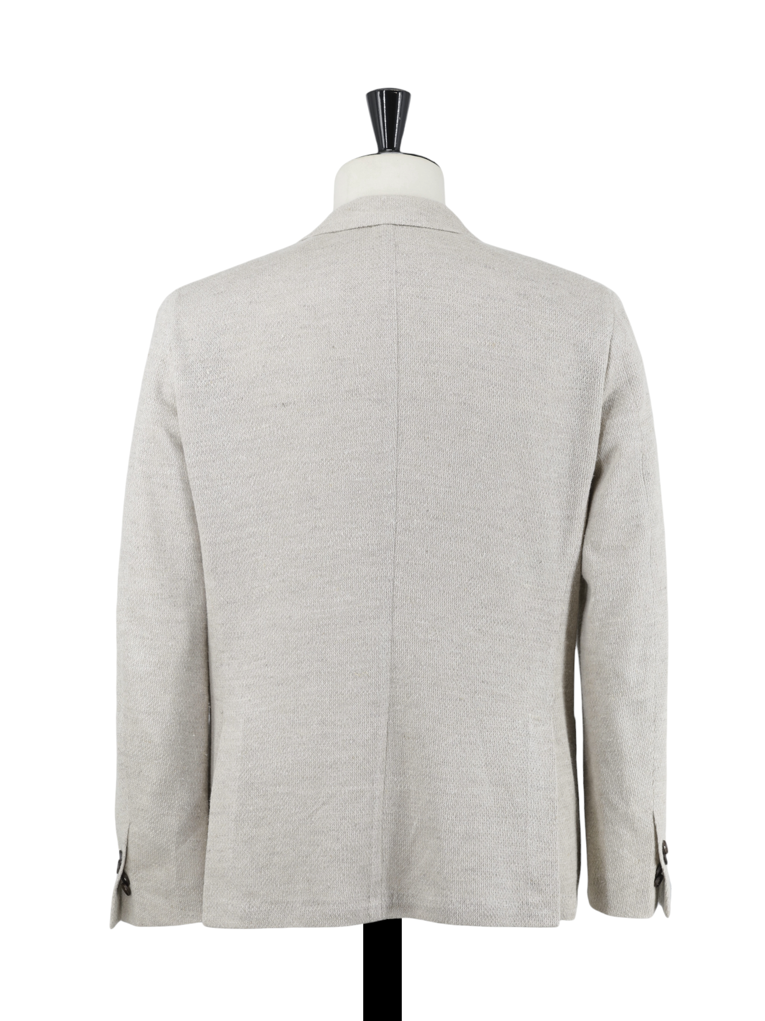 Corneliani Beige Linen & Lyocell Knitted "Adaptive Project" Jacket