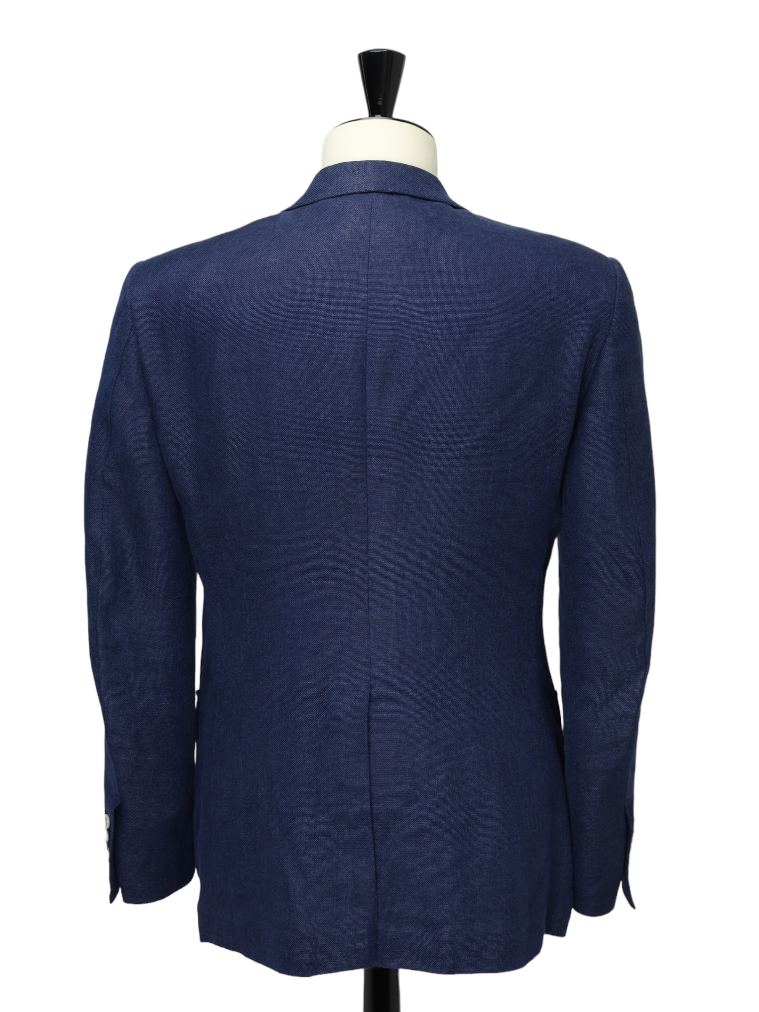 Tom Ford Cobalt Blue Linen, Wool & Mulberry Silk Wetherby Jacket