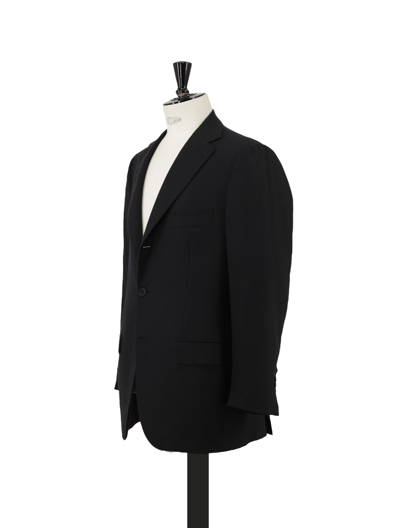 Kiton Black Pure Plushy-Cashmere Twill Jacket