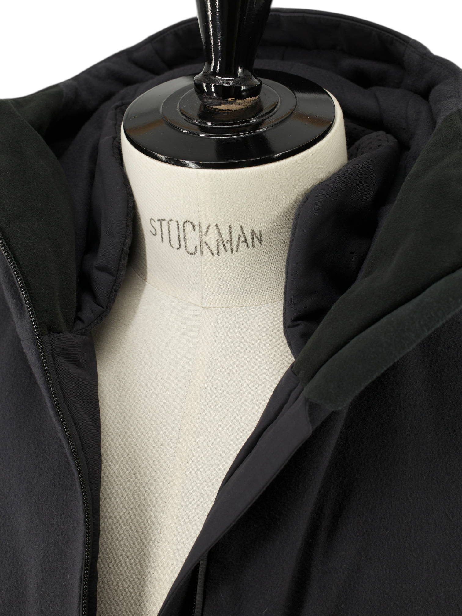 Sease Grey Wool-Cashmere & Hydrophilic Membrane “Balma” Parka