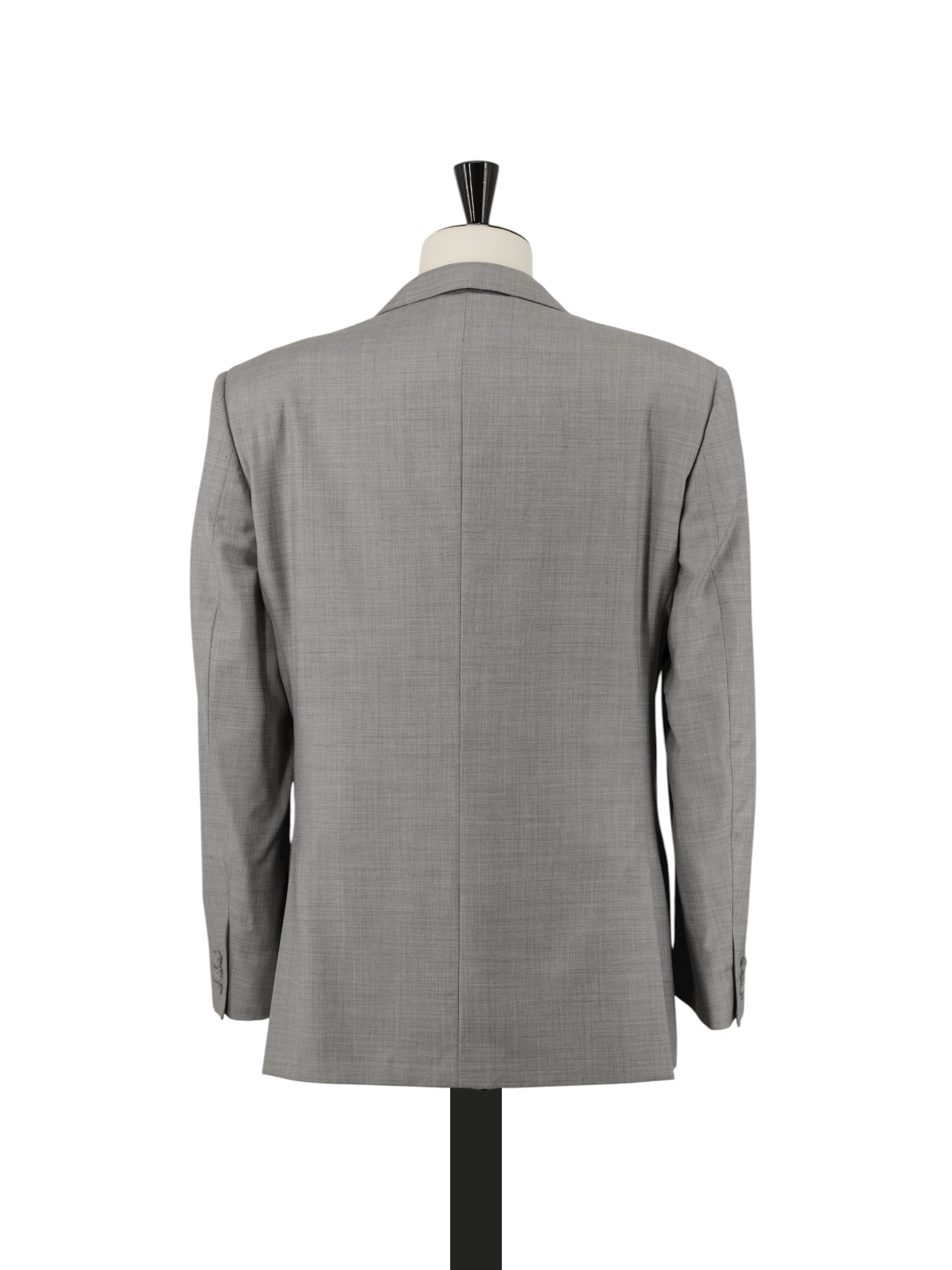 Ermenegildo Zegna Vintage Light Grey Pure Wool Sharkskin Suit