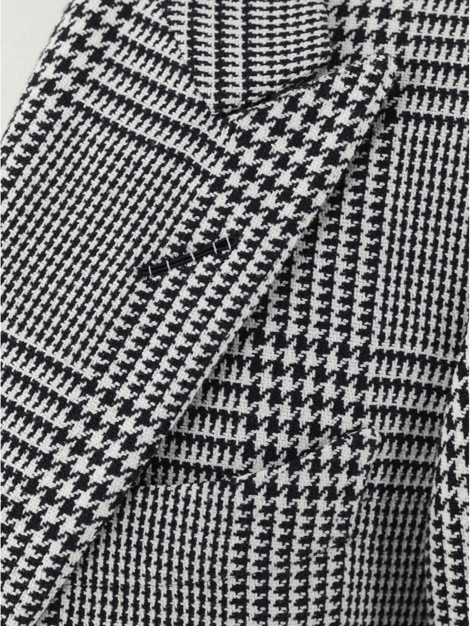 Tom Ford Black & White Cotton-Blend Iconic Prince-of-Wales Windsor Jacket