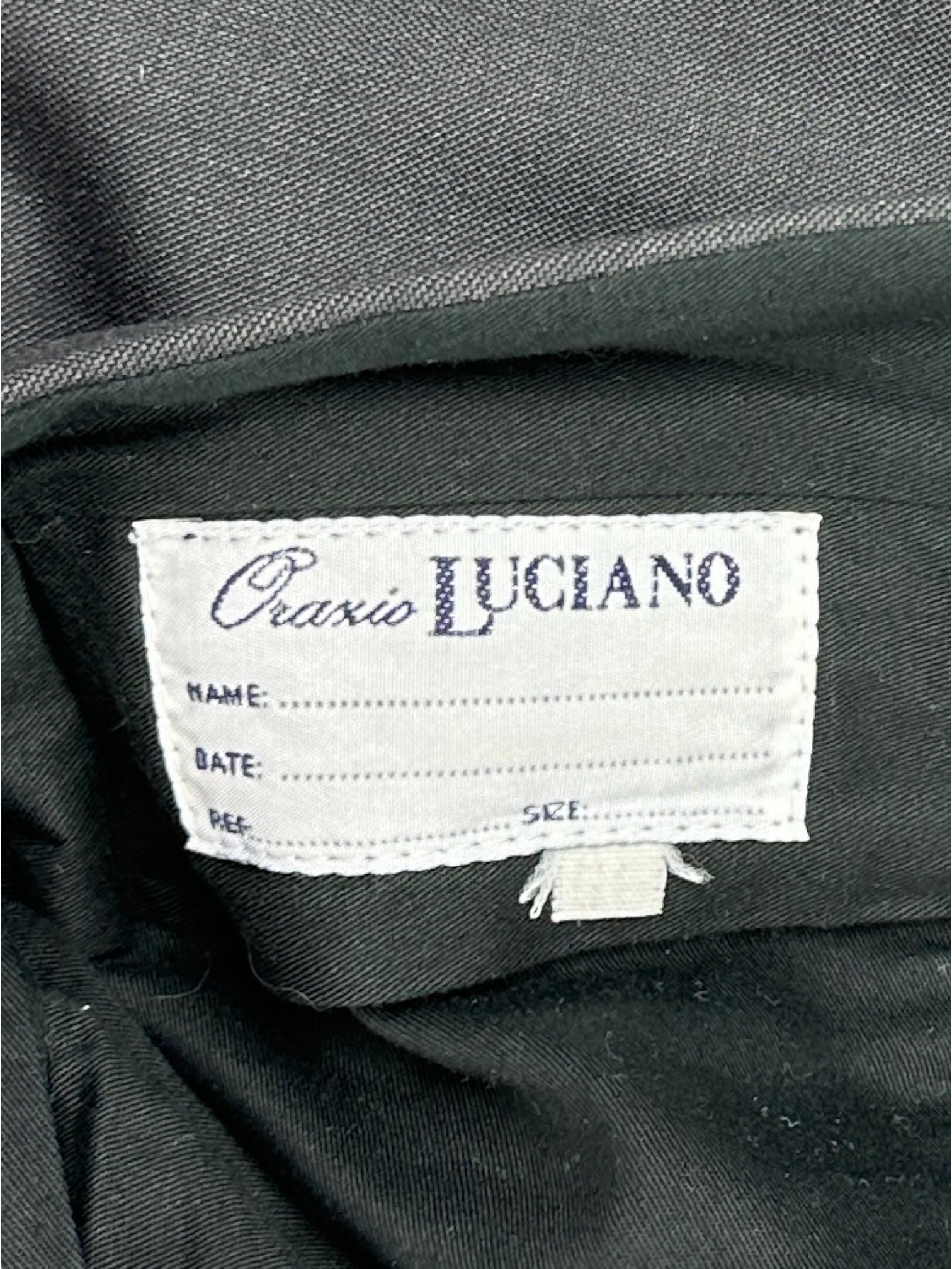 Orazio Luciano Anthracite Trousers