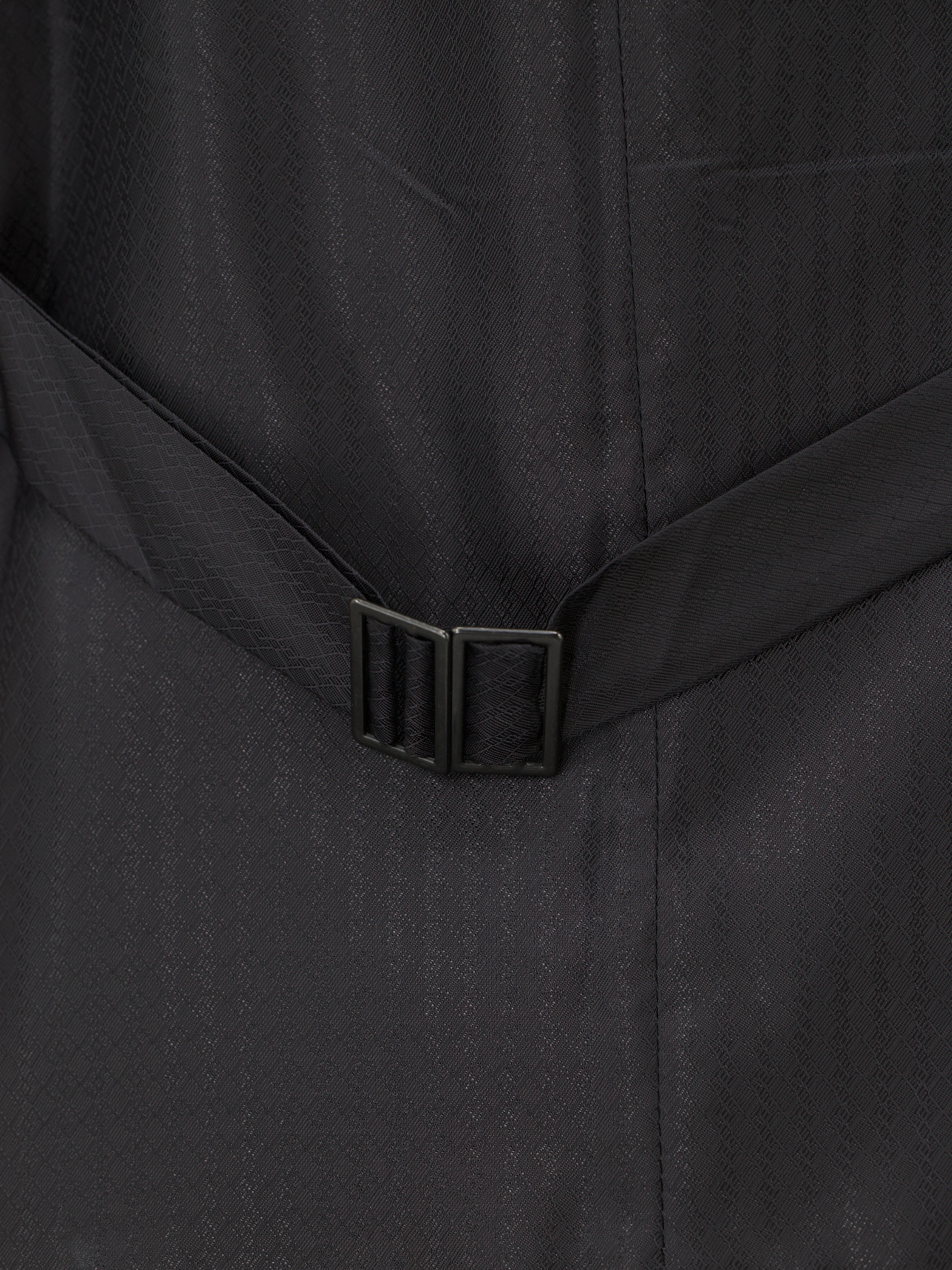 Canali Dark Blue Fine-Wool Twill Waistcoat