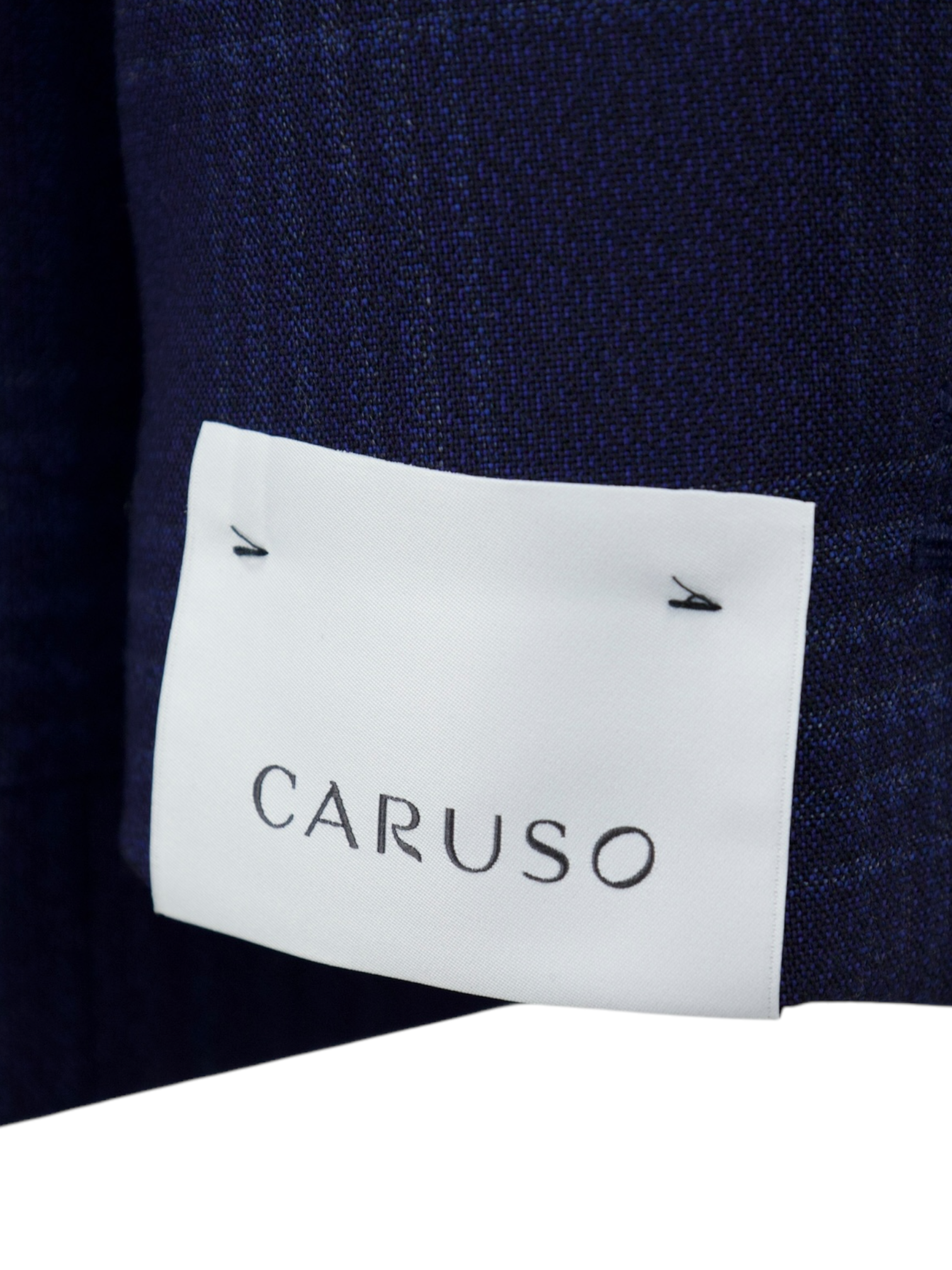 Caruso Blue Glenplaid Super 180's Tosca Jacket