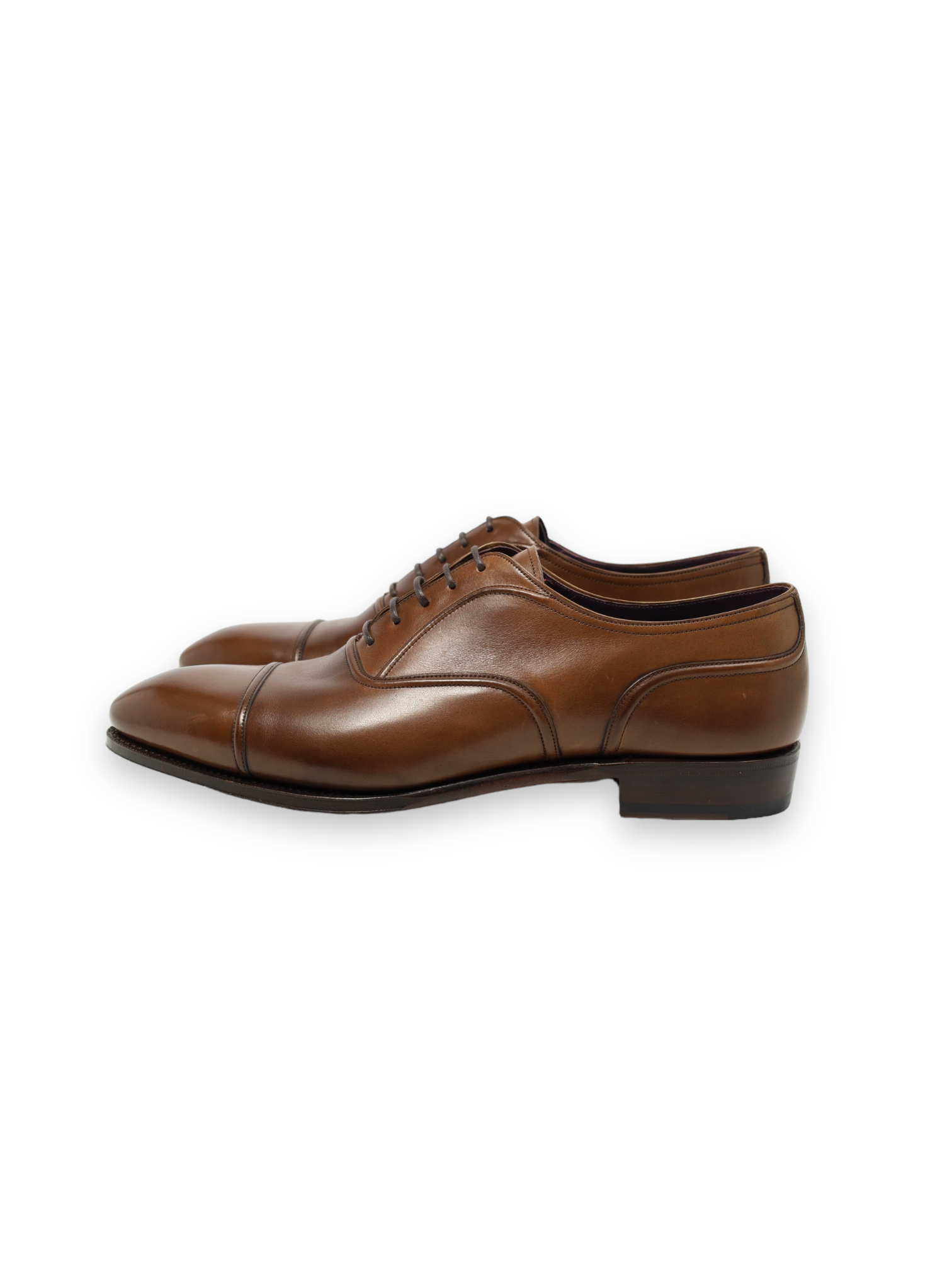 Carmina Brown Cap Toe Oxford Lace-ups