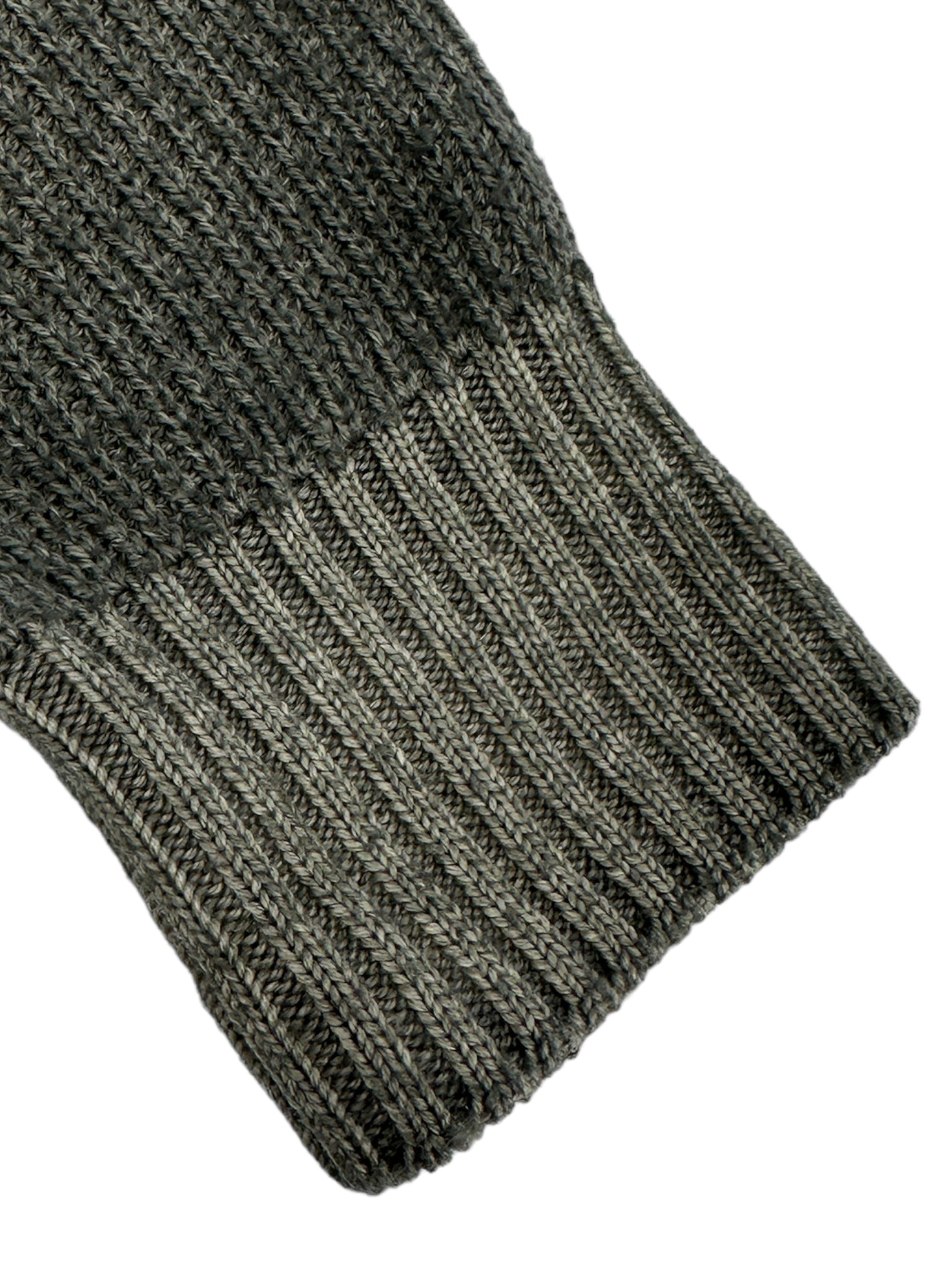 Corneliani Green Cable Turtleneck