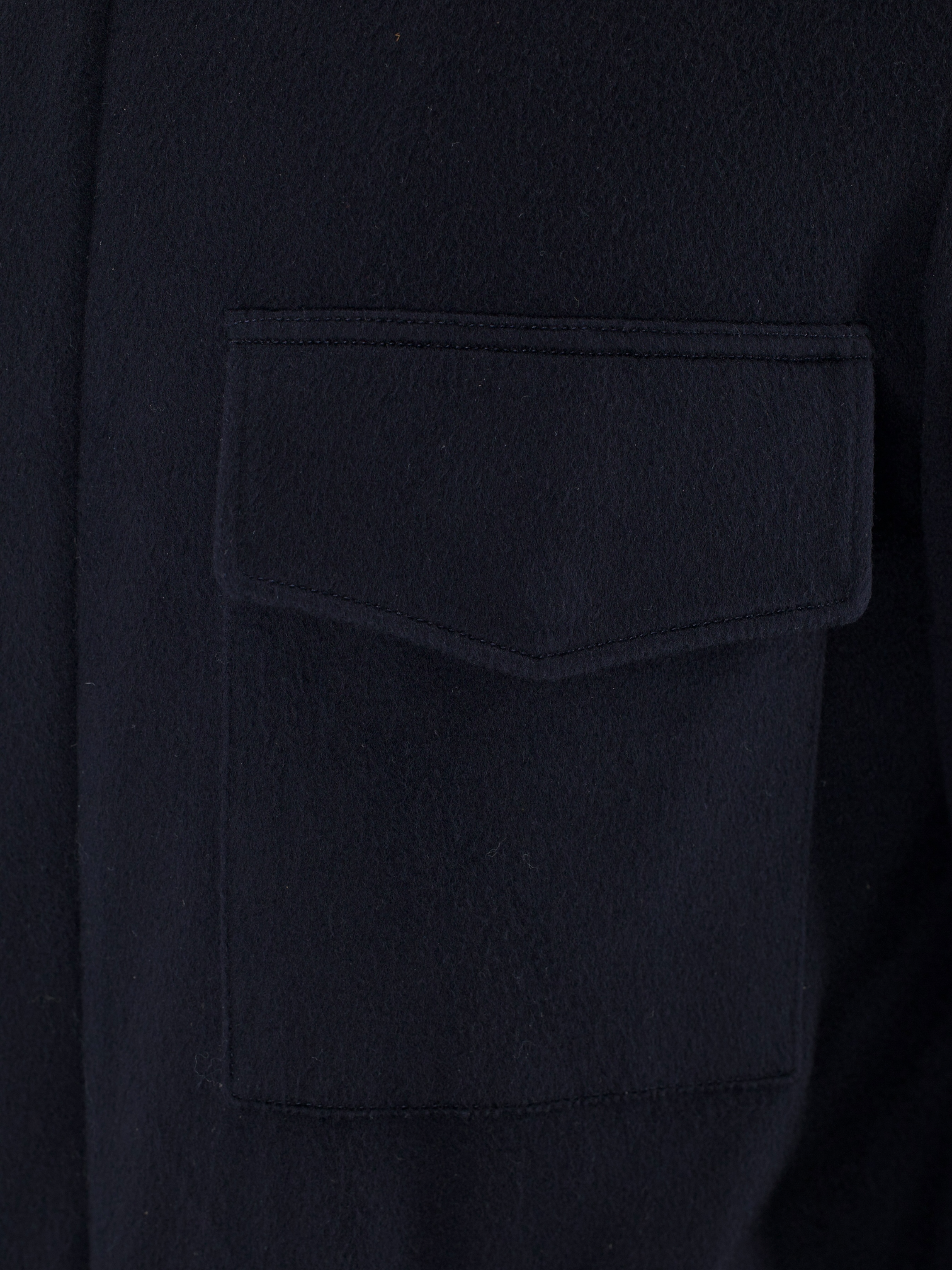 Loro Piana Navy Green Storm-System Cashmere "Jumping Team" Traveller Jacket