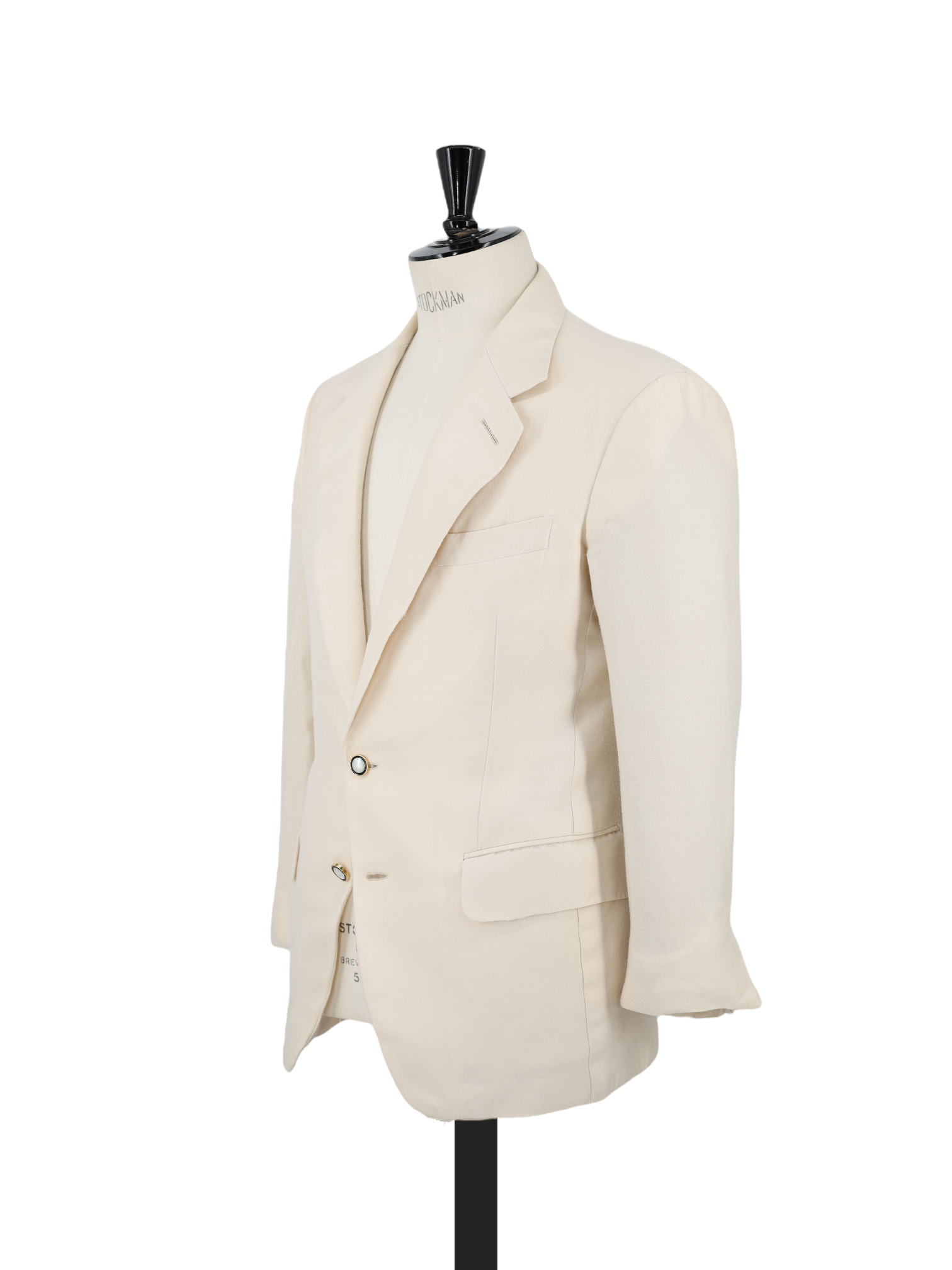 Tom Ford White Wool & Silk Summer "Cooper" Jacket