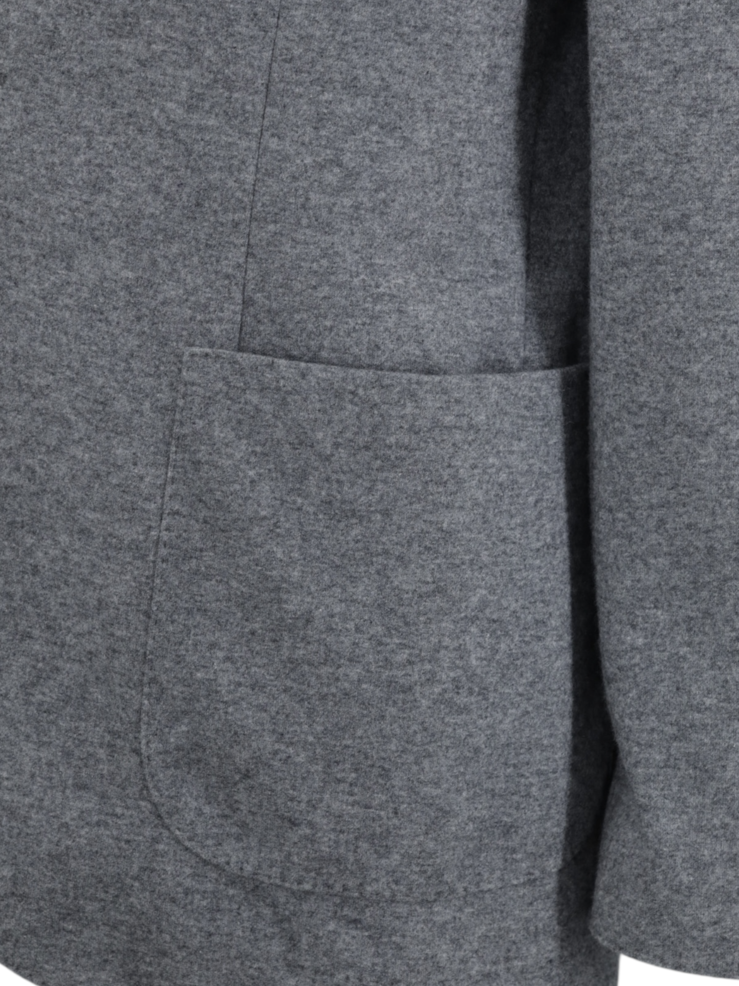 Brunello Cucinelli Grey Unconstructed Plushy-Cashmere Jacket