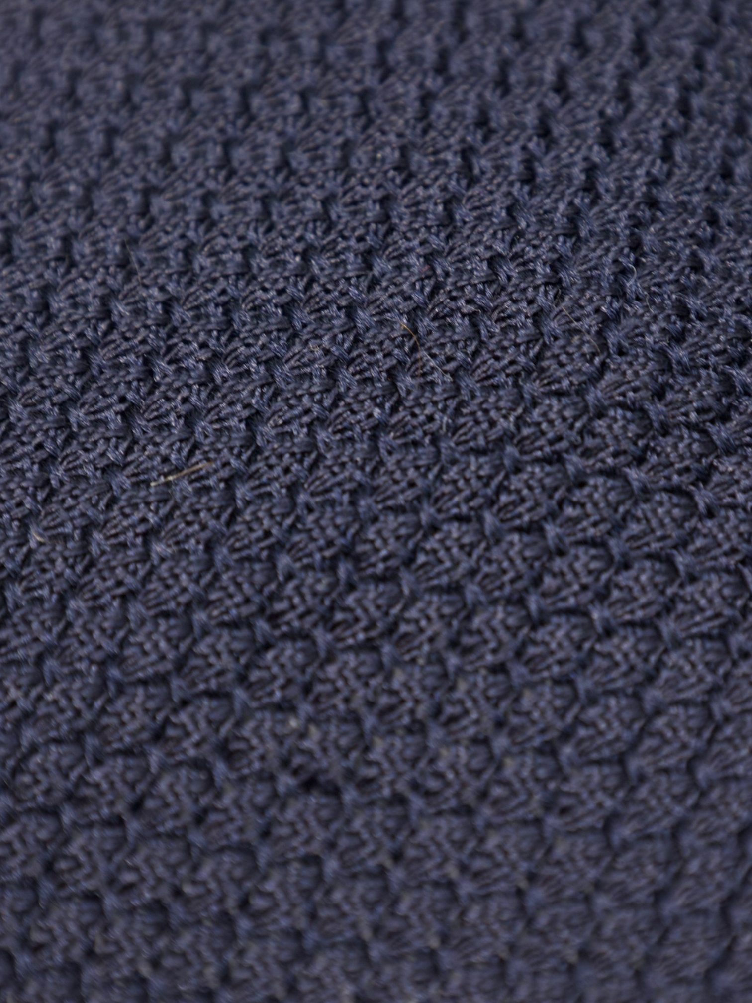 E. Marinella Navy Structured Silk Tie