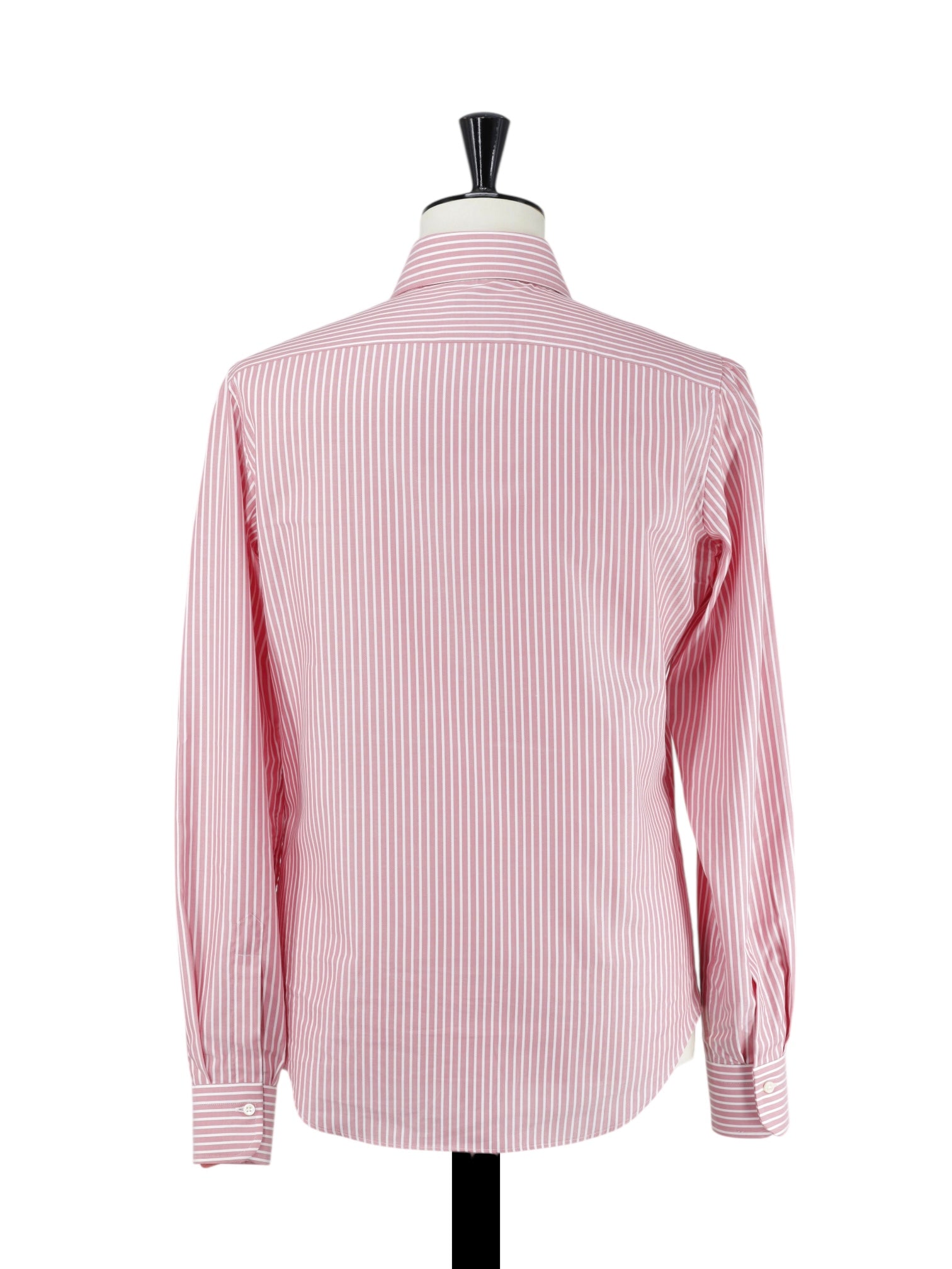 Emanuele Maffeis Pink & White Cotton Candy-Stripe Shirt