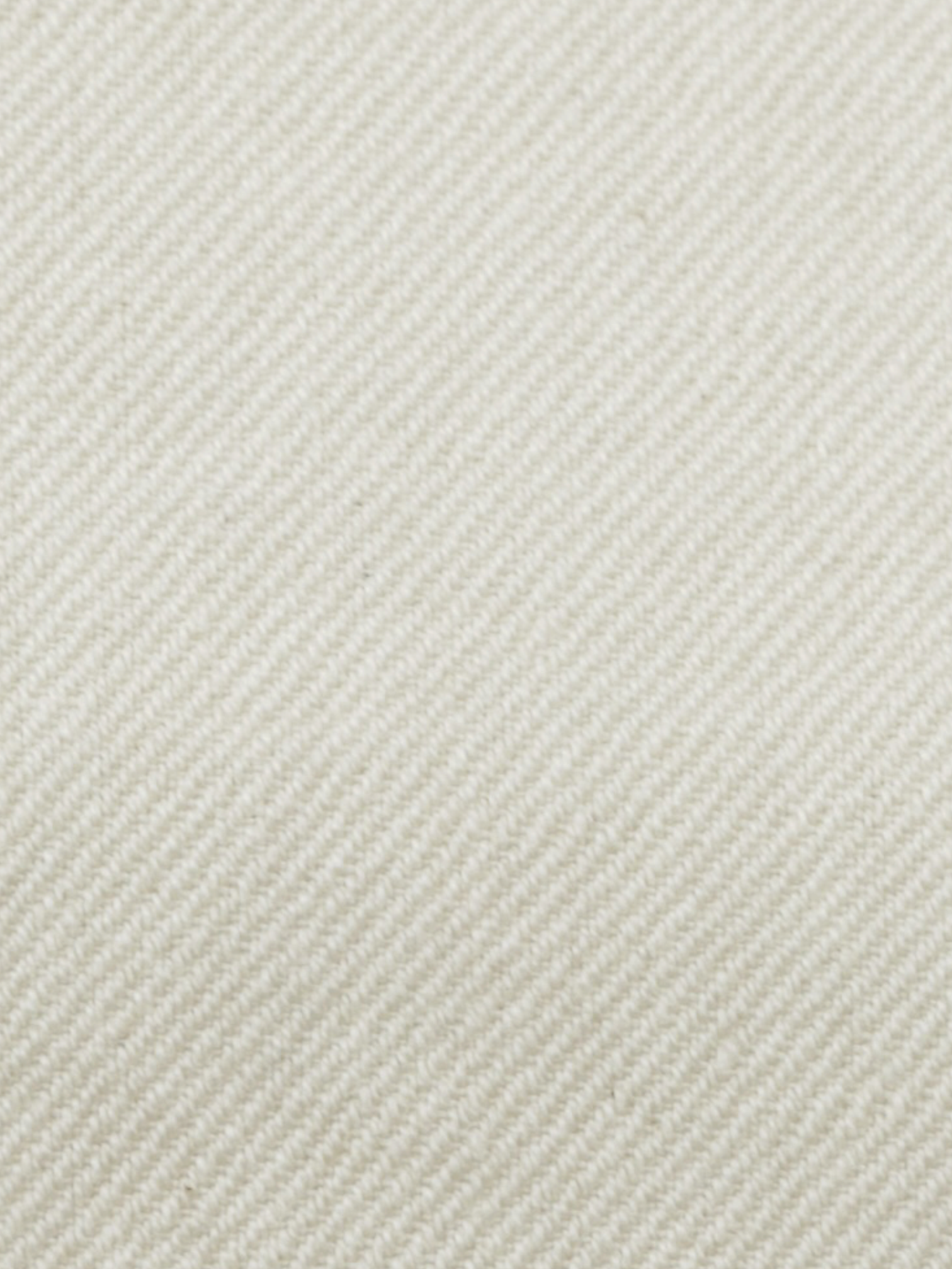 Cesare Attolini Creme Cotton & Linen Twill 5-Pocket Chino