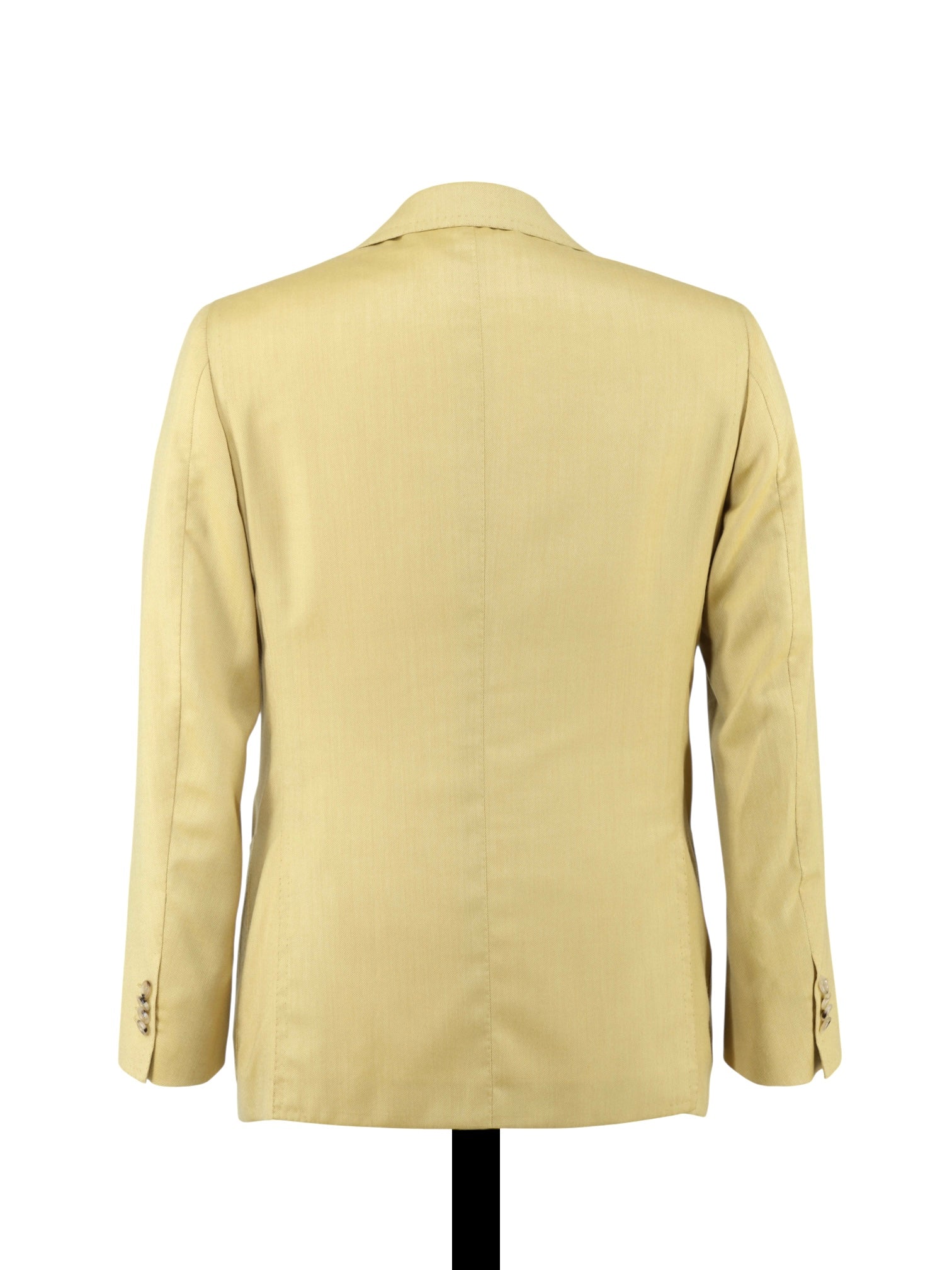 Cesare Attolini Yellow Cashmere “La Grande Bellezza” Twill Jacket