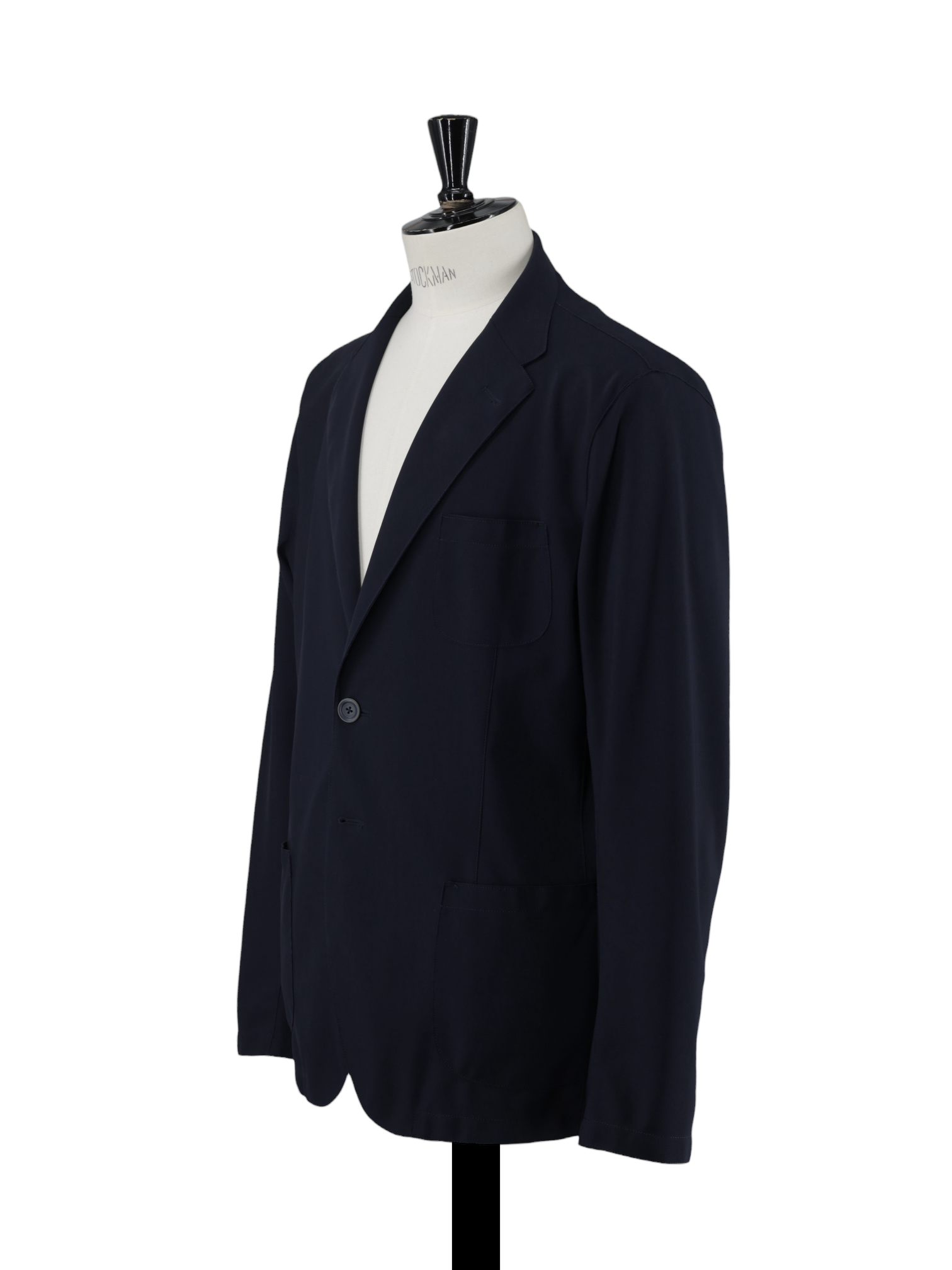 Herno Navy Stretch-Scuba Comfort Jacket