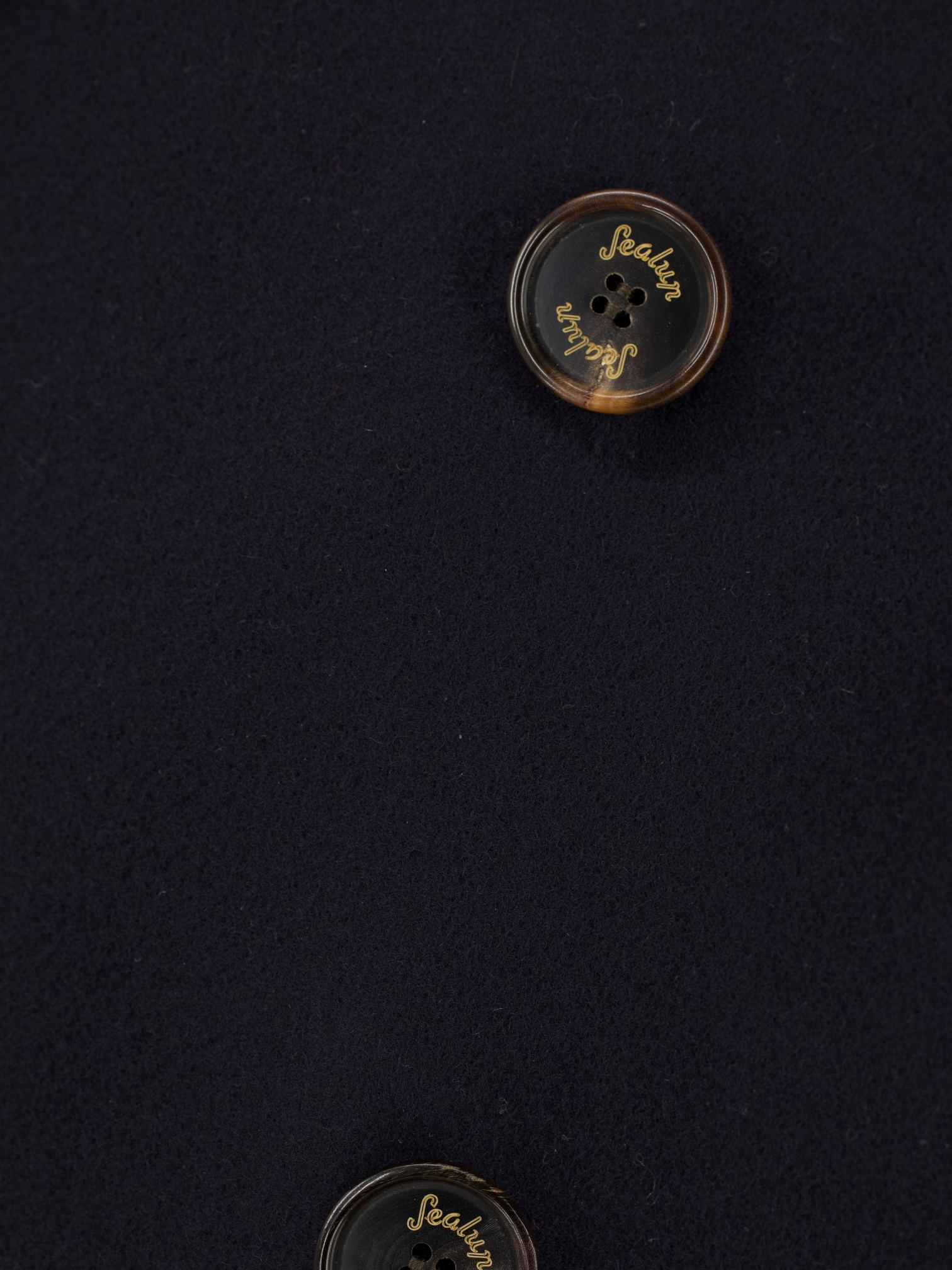 Sealup Navy Wool Thermore "Amalfi' Peacoat