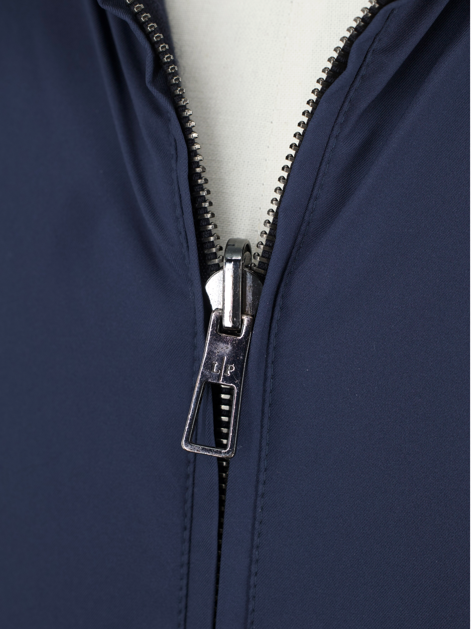 Loro Piana Navy Reversible Green Storm System & Cashmere Windmate Bomber Jacket