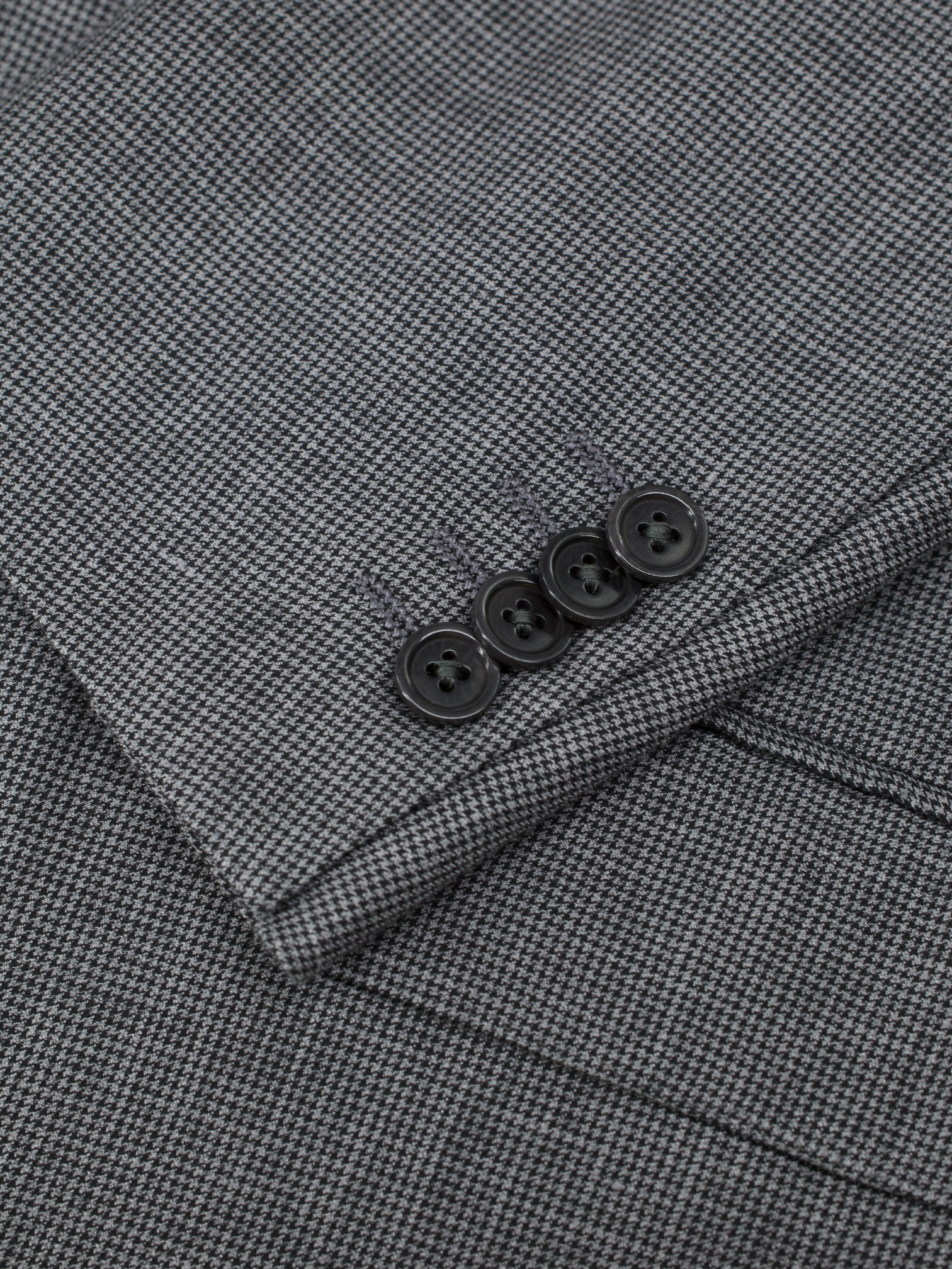 Ermenegildo Zegna Taupe Linen, Wool & Silk "Crossover" Puppytooth Milano East Suit