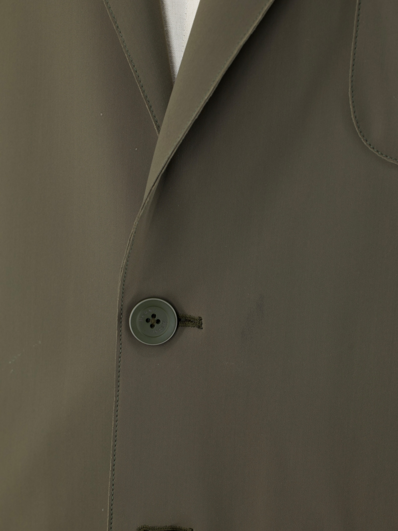 Herno Olive Green Stretch-Scuba Comfort Jacket