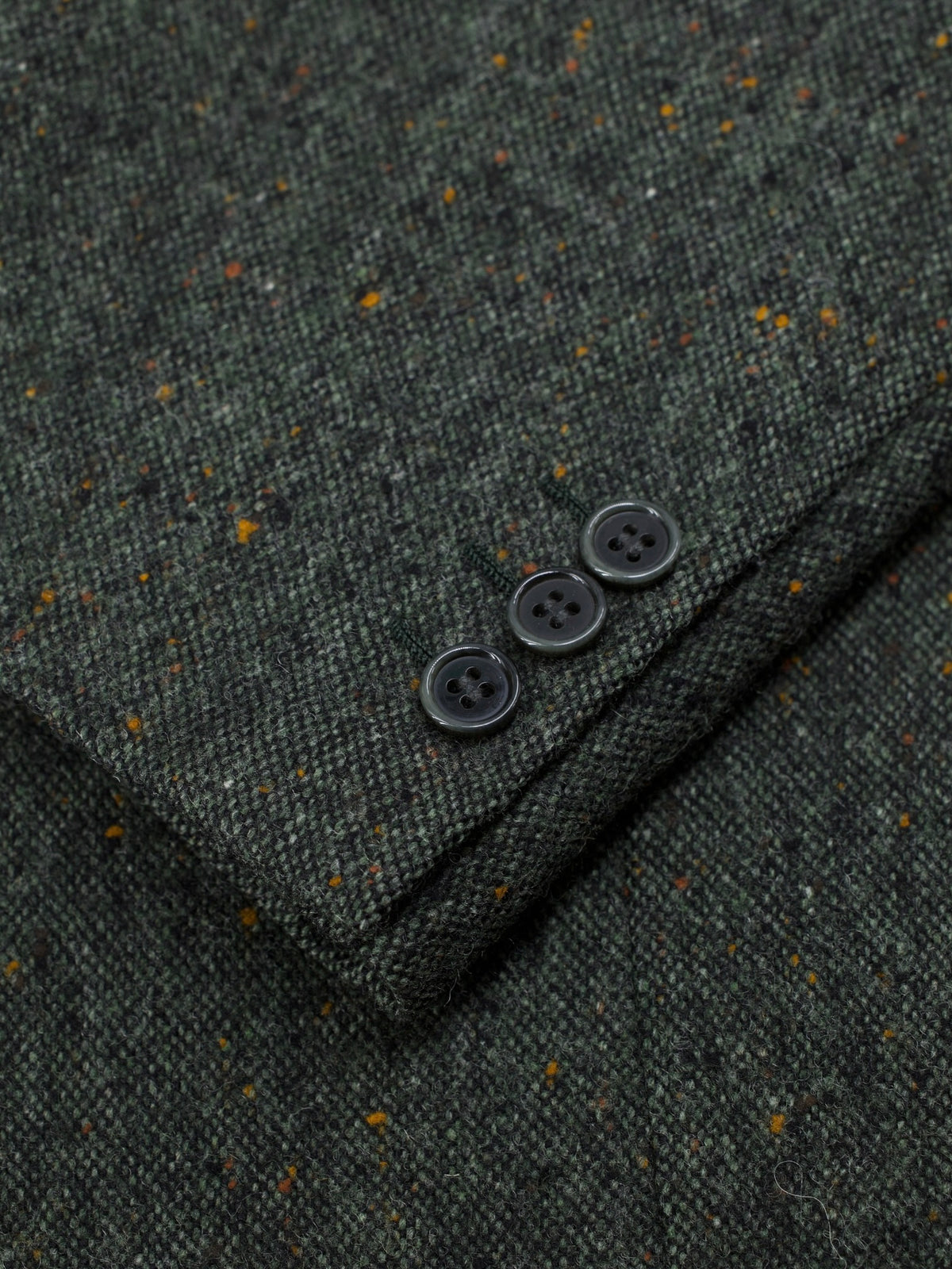 Brioni Dark Green Vintage Donegal-Tweed Shooting Suit
