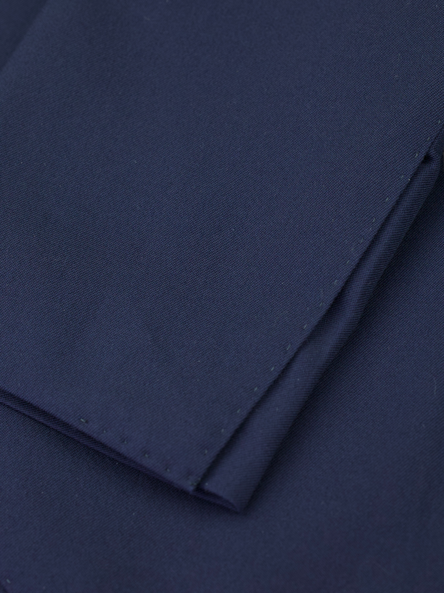 Loro Piana Marine Blue Wool & Stretch Unconstructed Suit