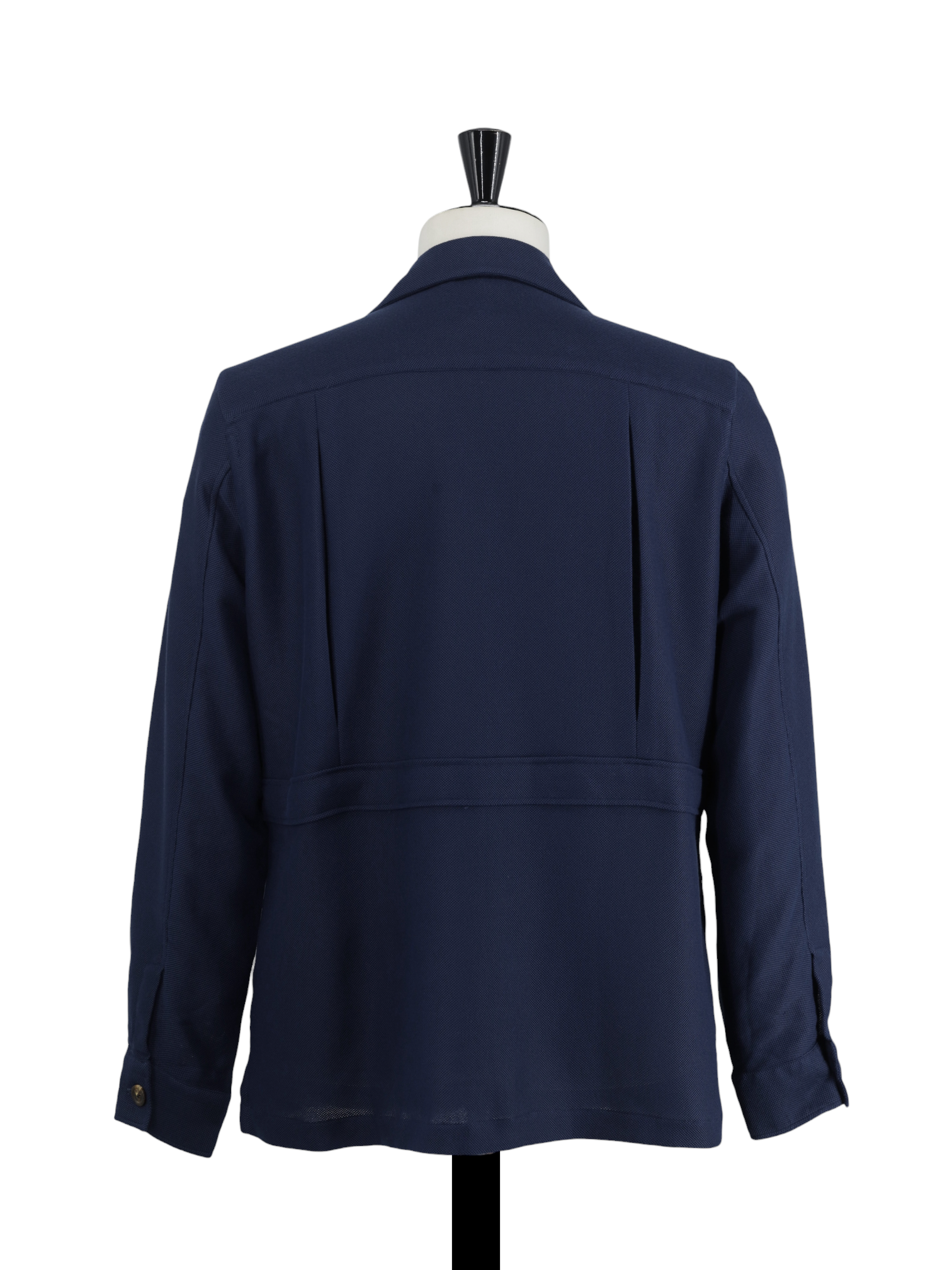 100 Hand Dark Blue Drago Cotton-Piqué Traveller Jacket