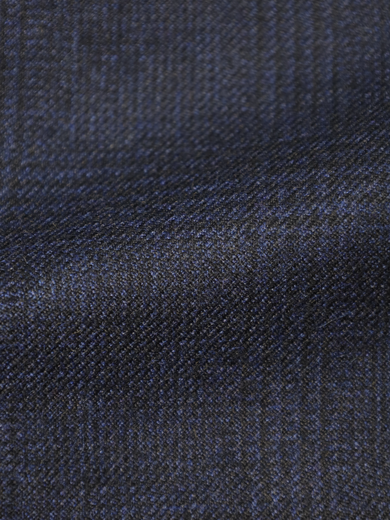 Brioni Navy Cashmere Glenplaid Colosseo Jacket