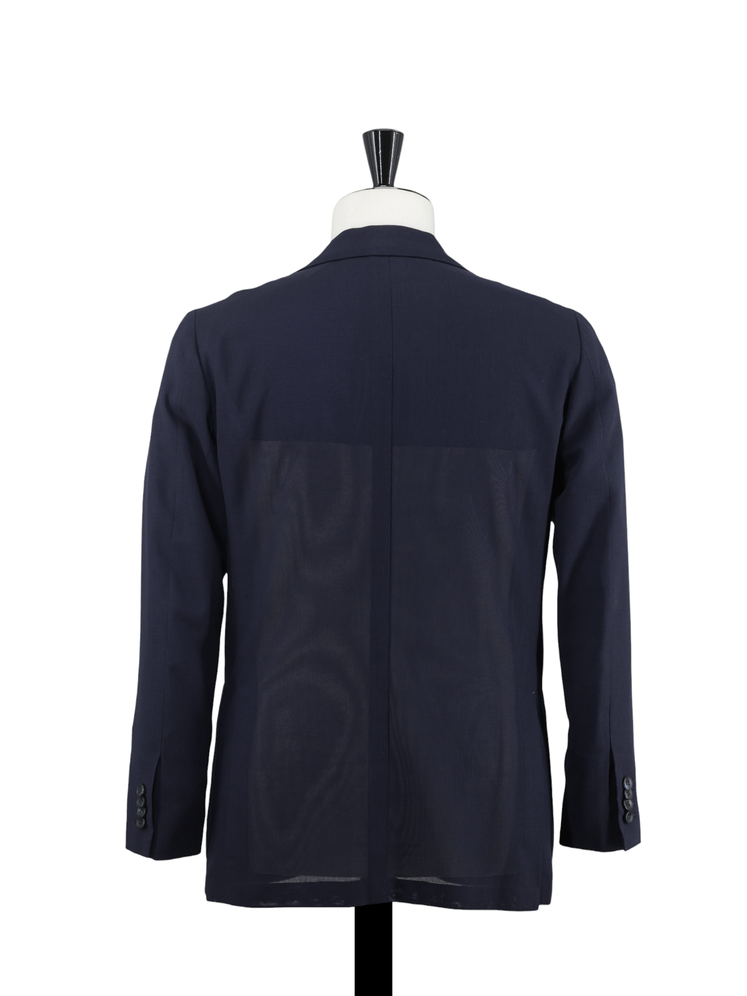 Kiton Navy Lightweight-Wool Hopsack Sartorial "Mod. Evo" Jacket