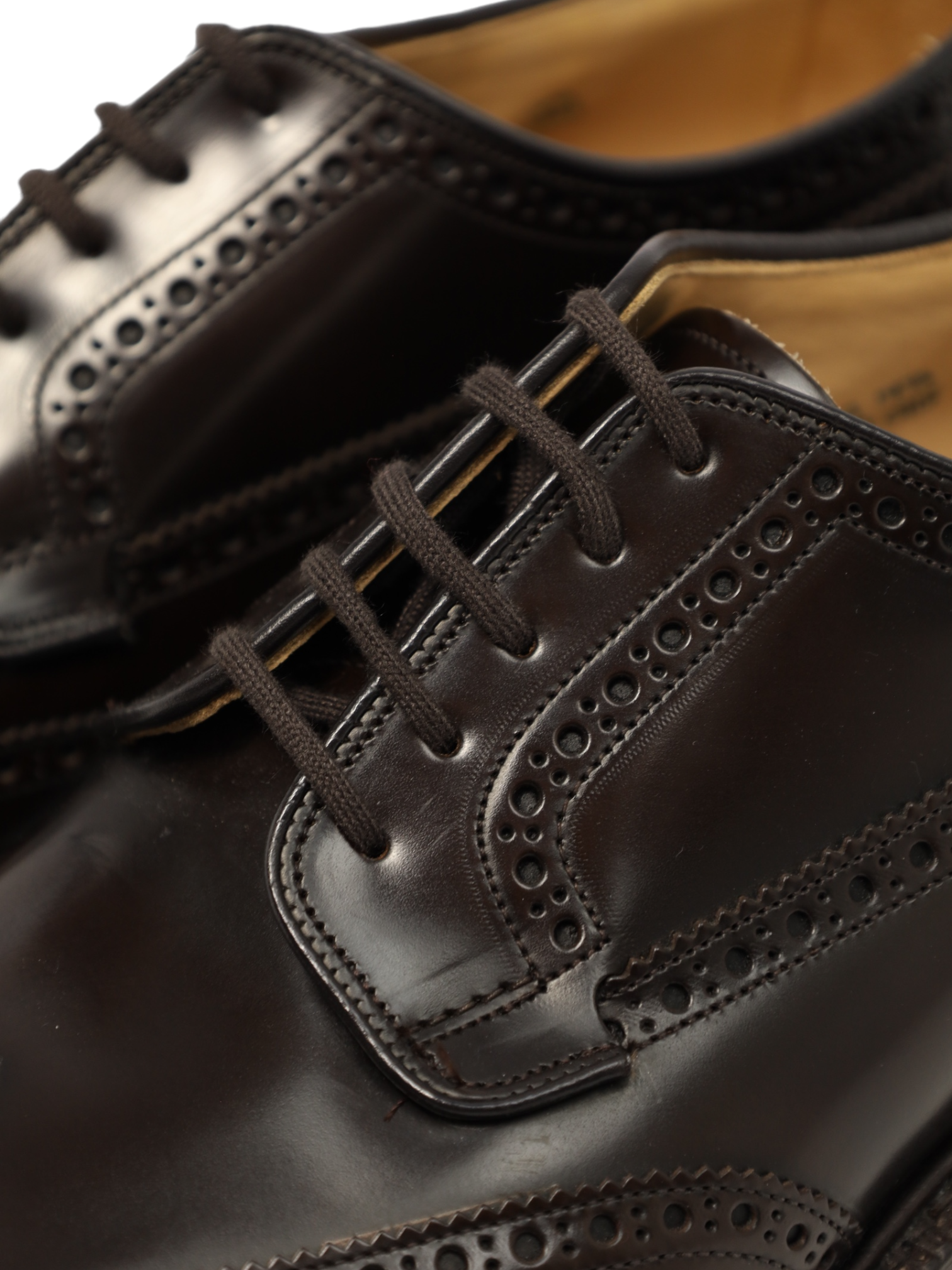 Church's Dark Brown Grafton Brogue Derby Lace-ups