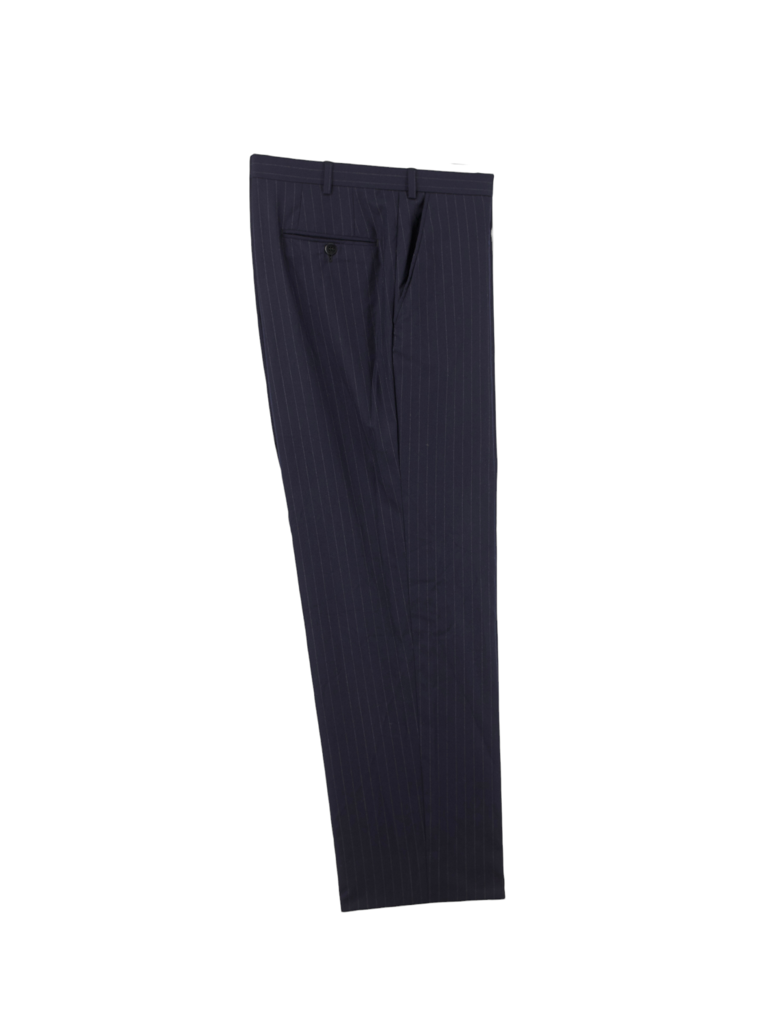 Brioni Navy Brushed-Wool Pinstripe Palatino Suit