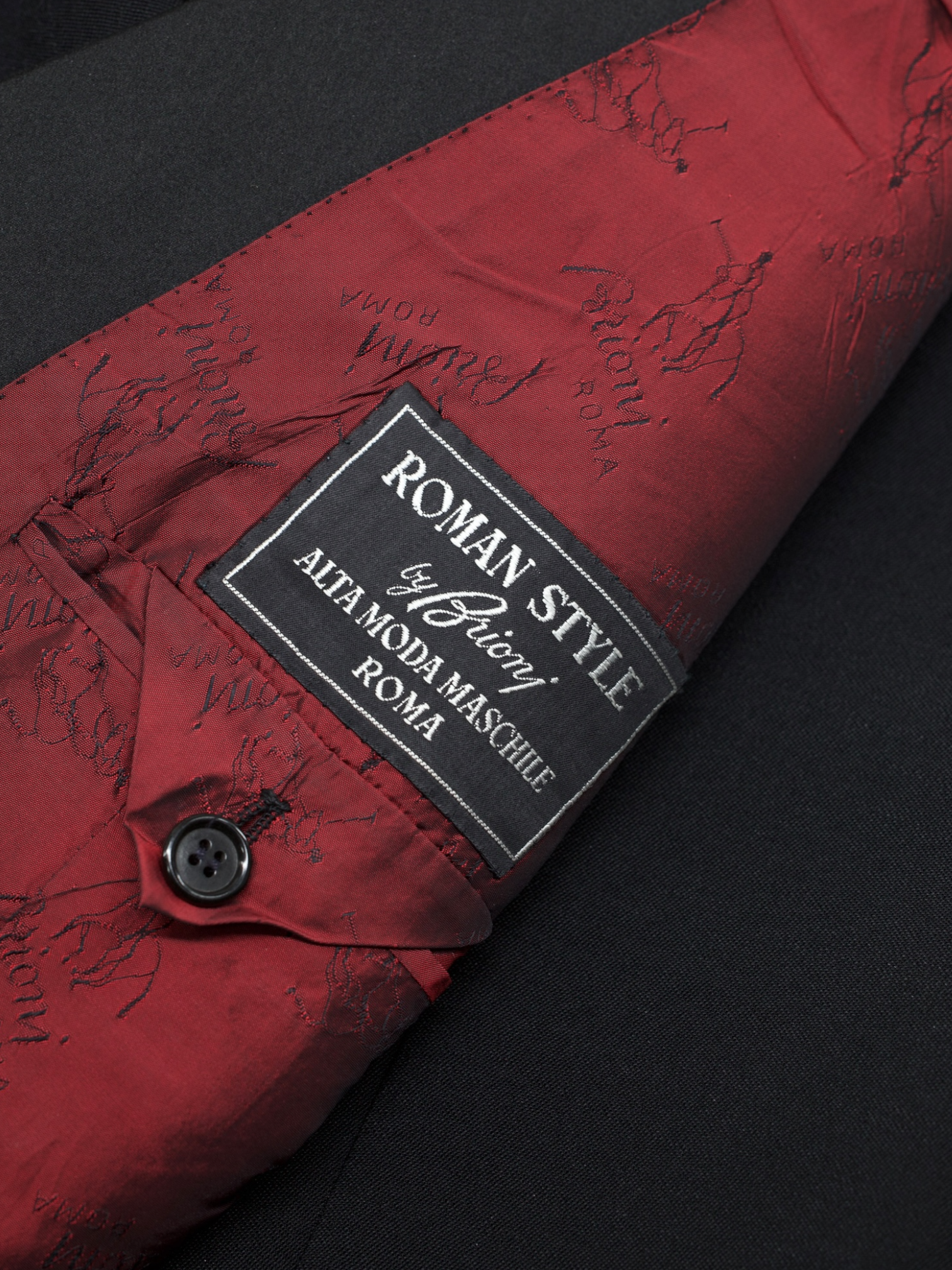 Brioni Black Vintage Shawl-Lapel Barathea Dinner Jacket