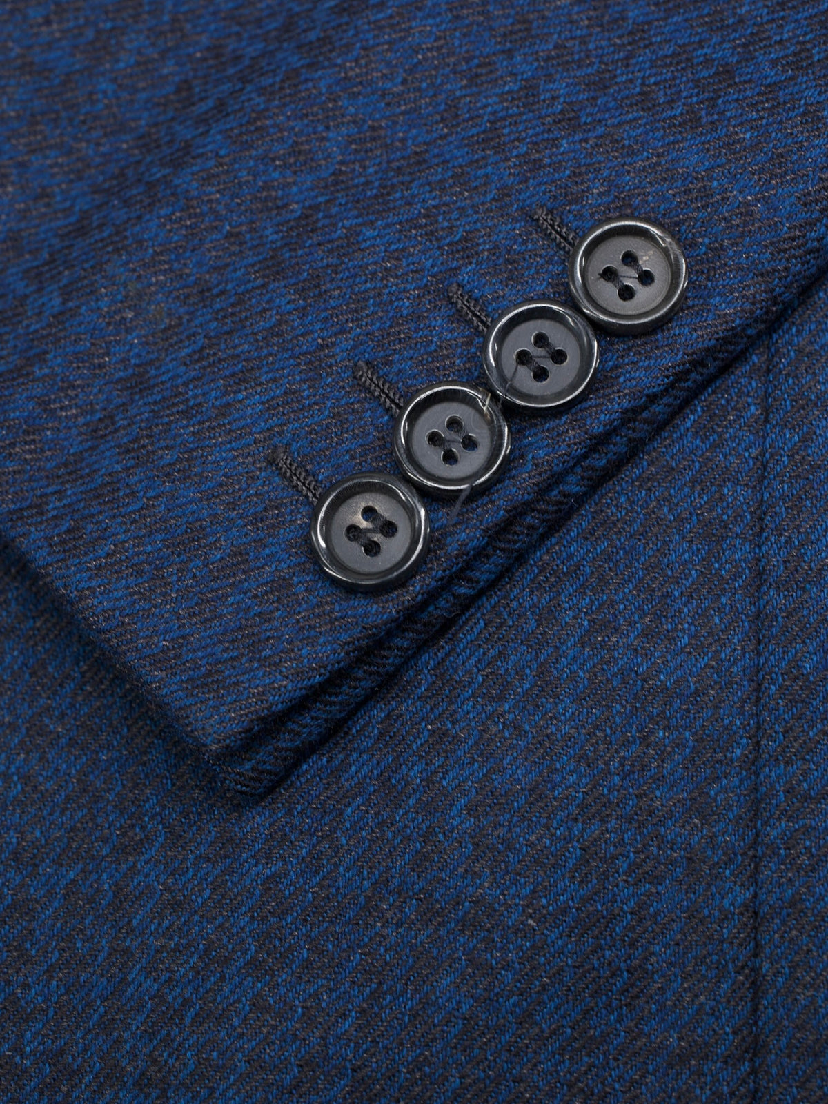 Brioni Petrol Blue & Burgundy Silk & Cashmere Houndstooth Brunico Jacket