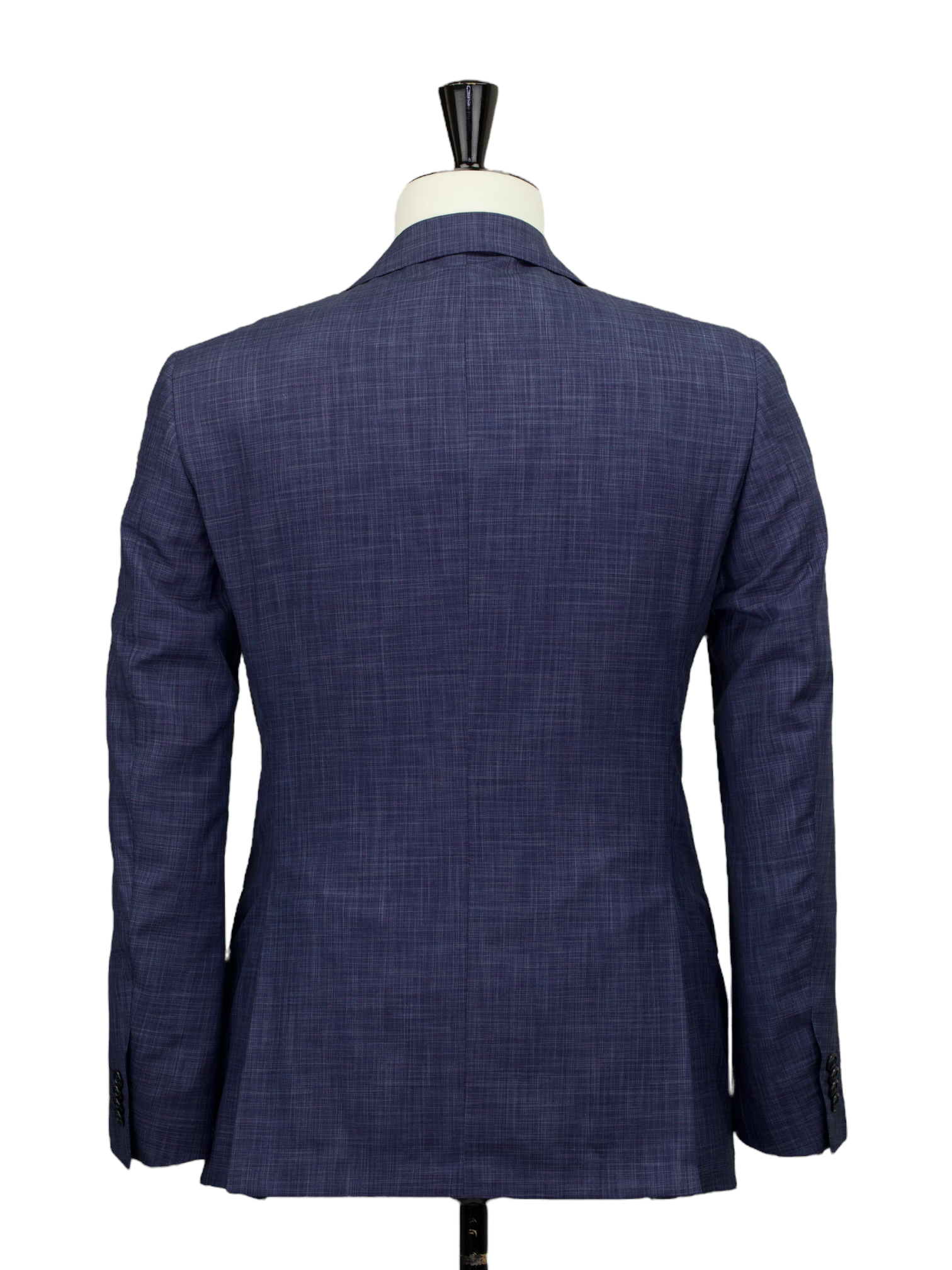 Corneliani Steel Blue Wool & Silk Melange Suit