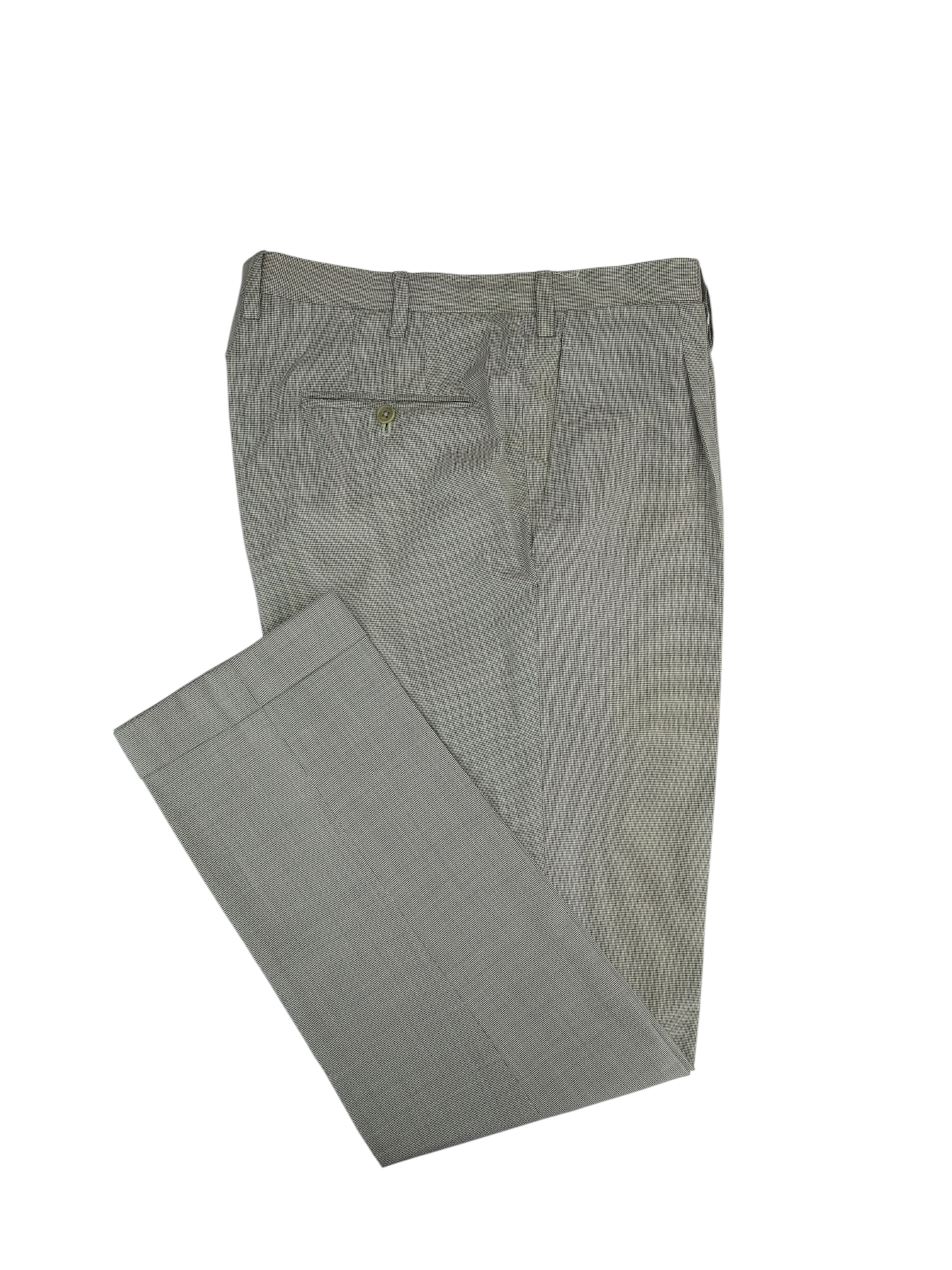 Kiton Light Grey 14-Micron Puppytooth Suit