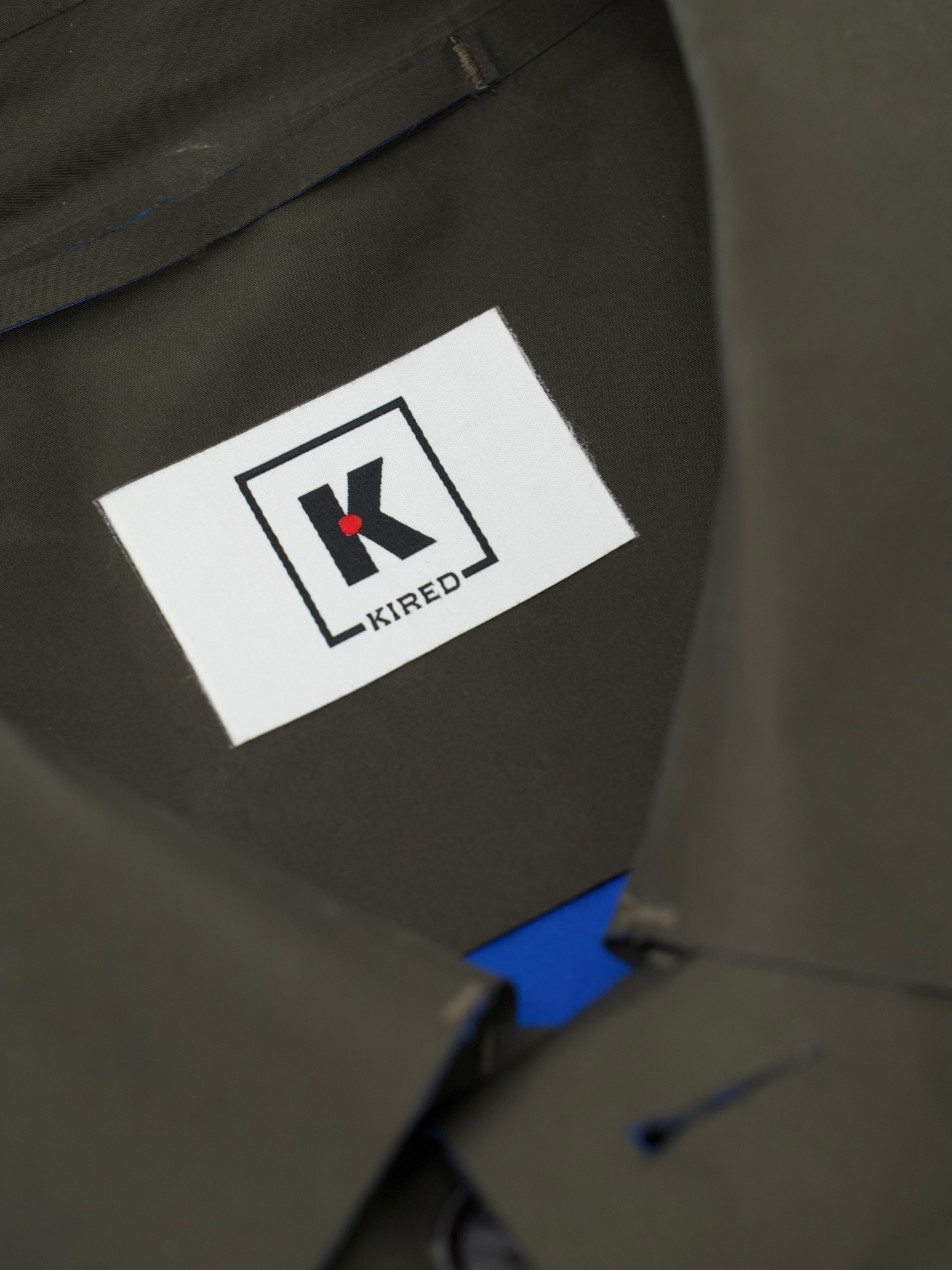 Kired Olive Green Lightweight Raincoat