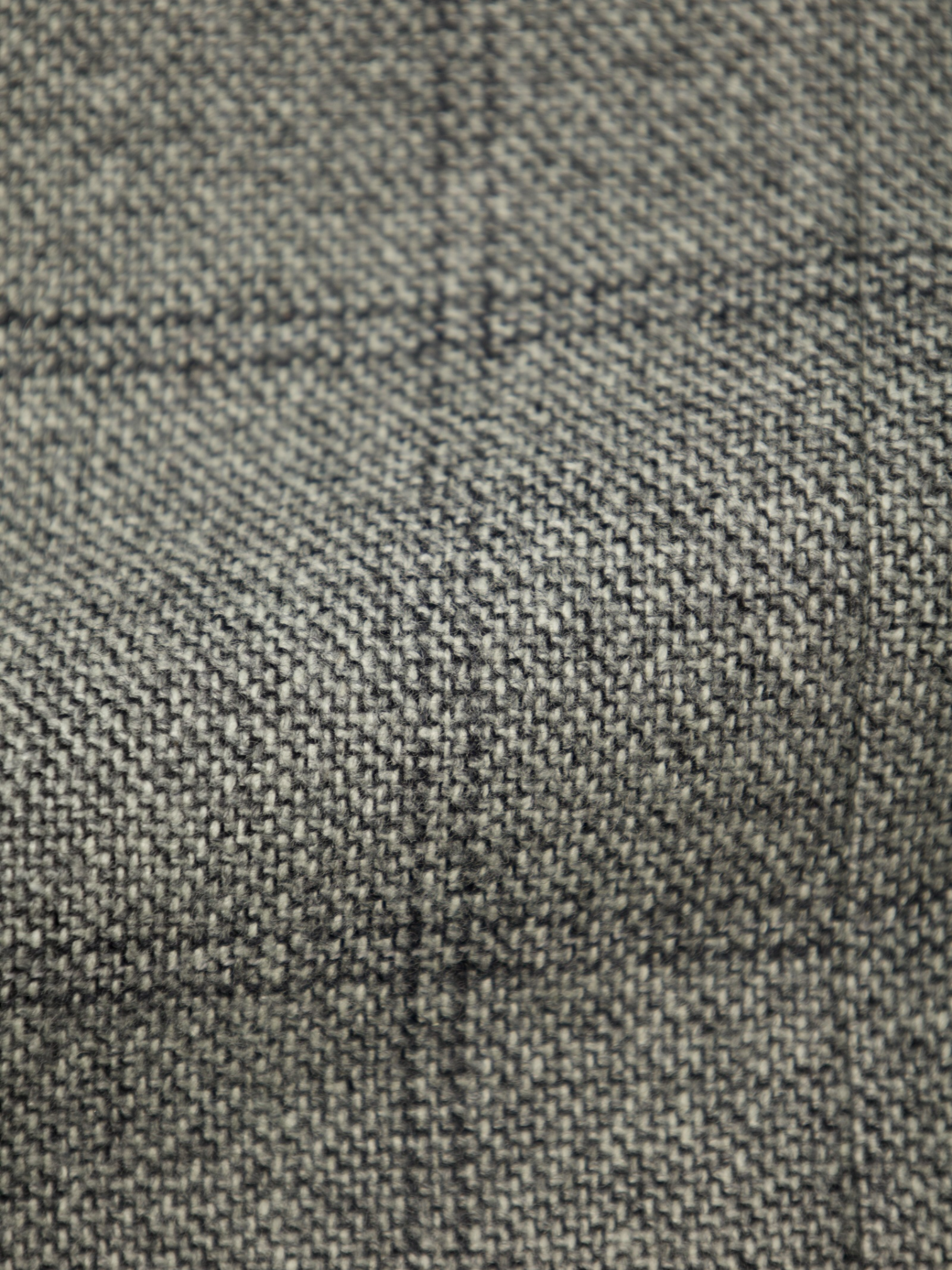 Brioni Grey Wool & Cashmere Windowpane Palatino Jacket