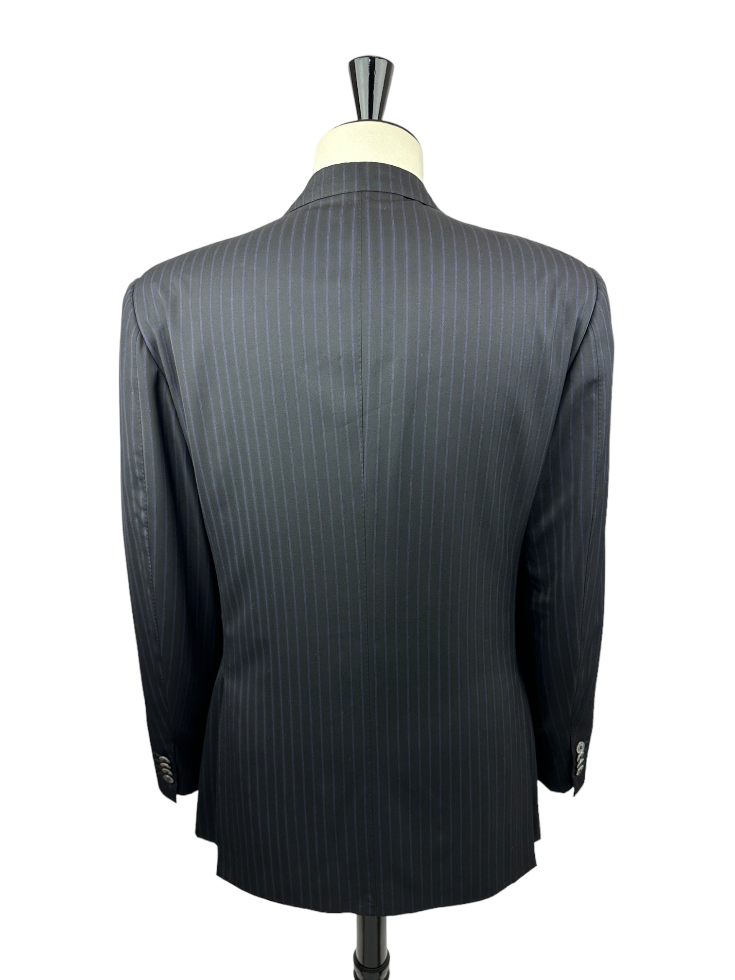 Zilli Black Super 200's Pinstripe Suit