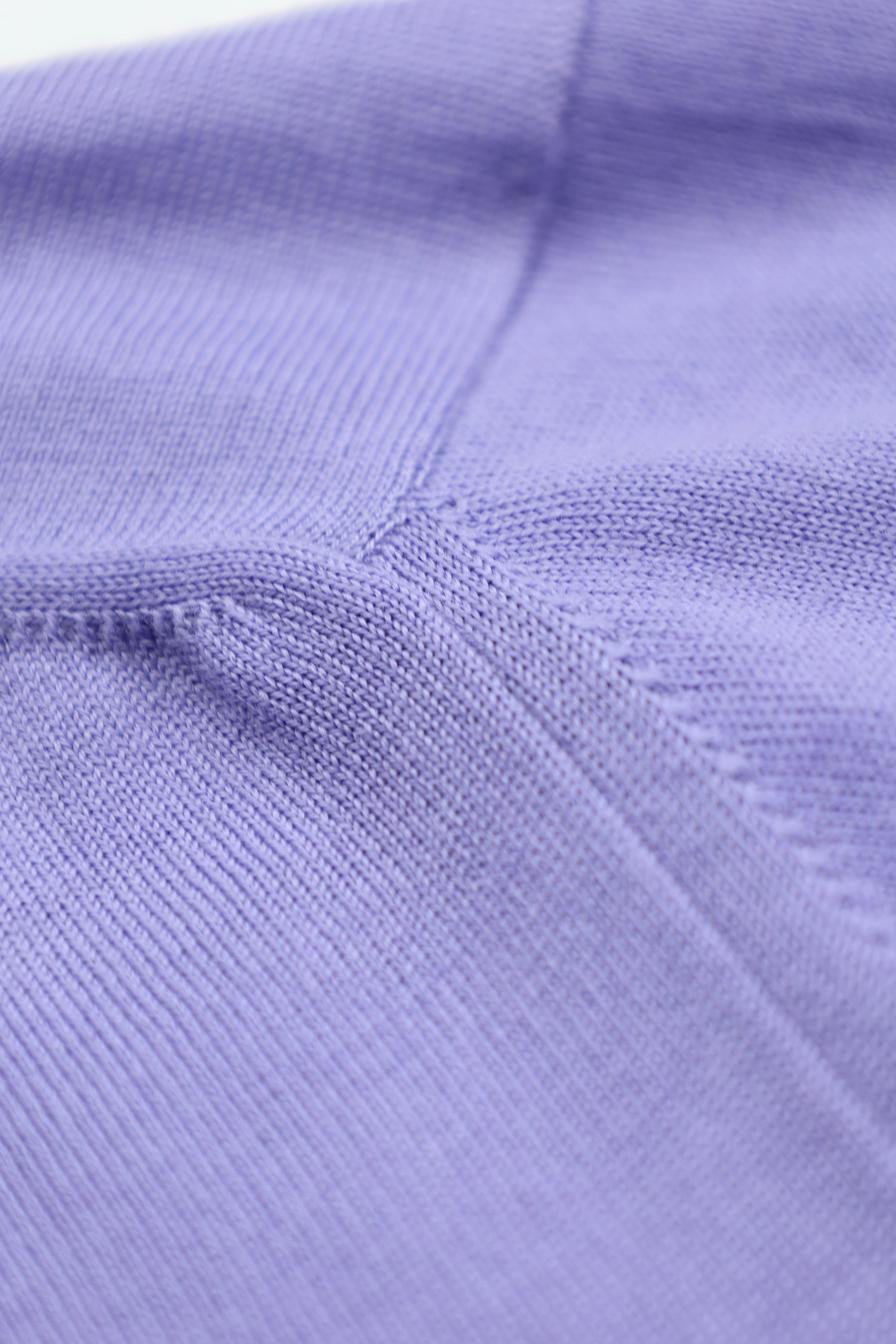 Cesare Attolini Purple Cashmere Cardigan