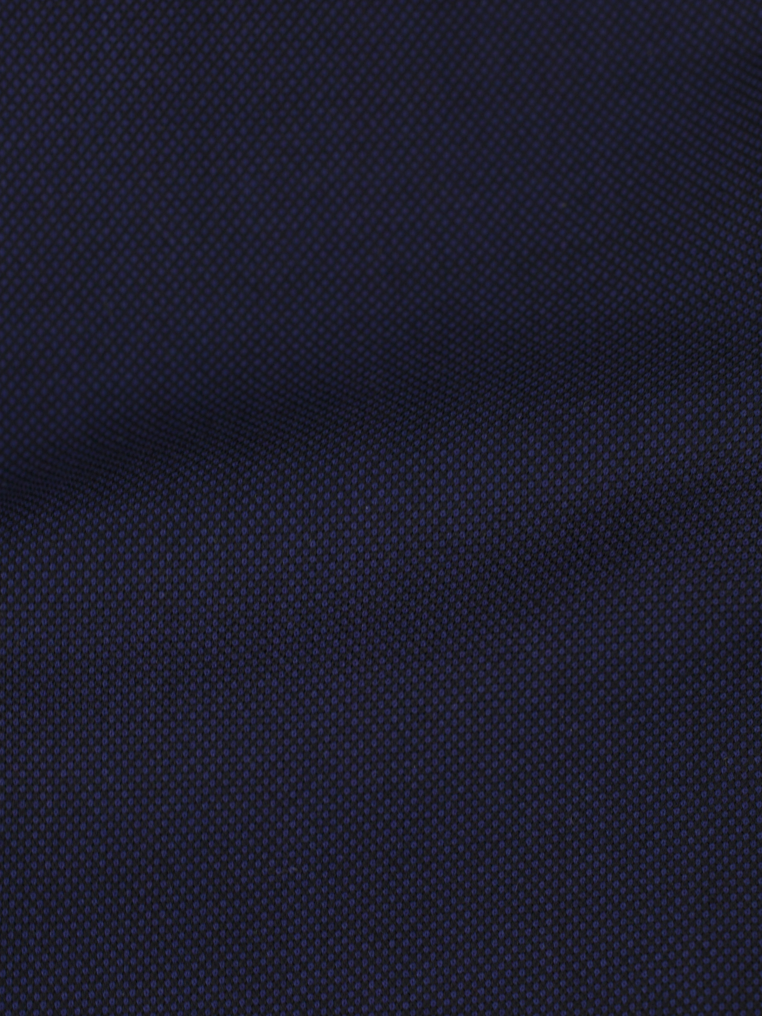 Canali Marine Blue Fine-Wool Birdseye Trousers