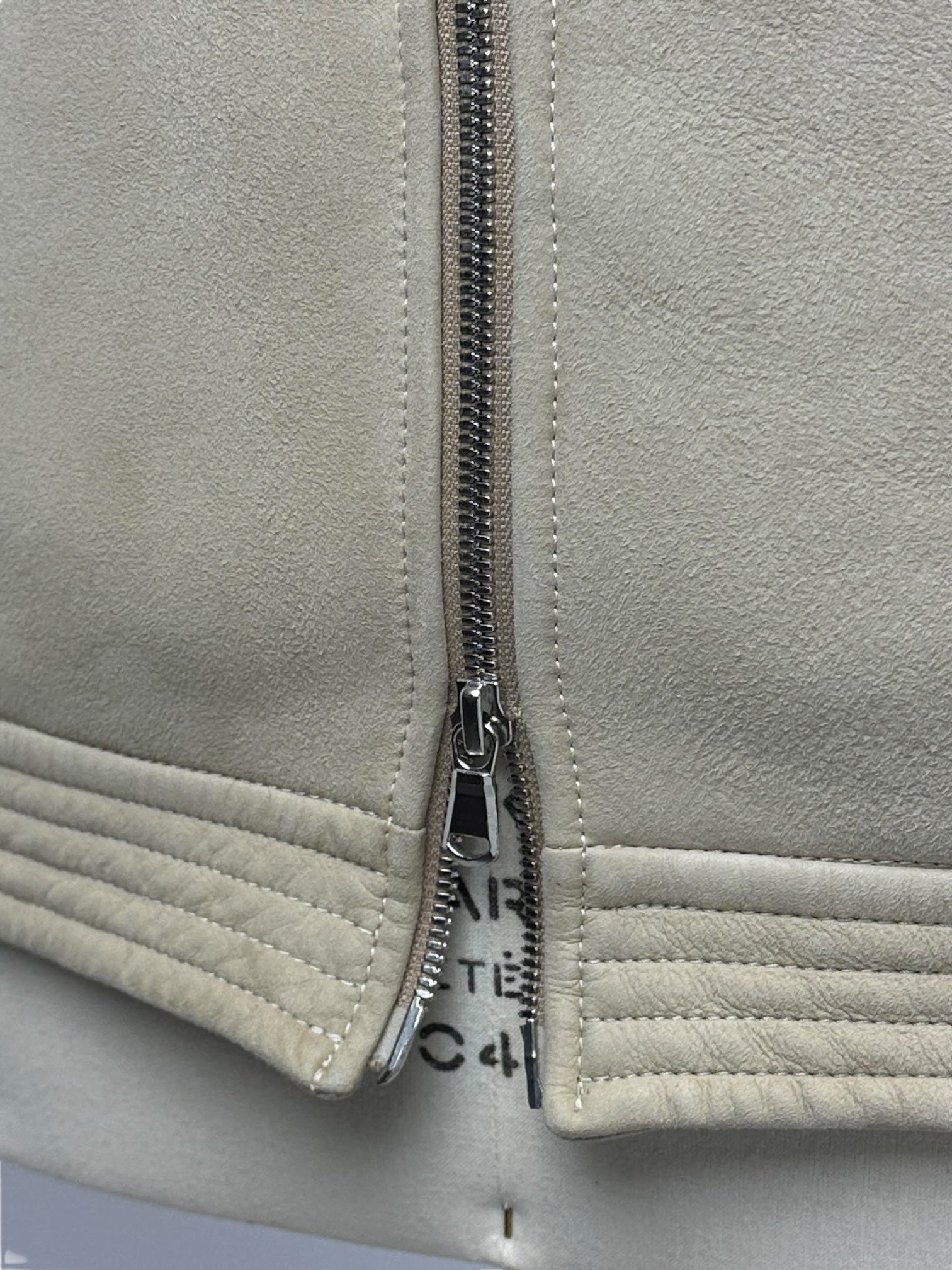 Brunello Cucinelli Beige Shearling Jacket