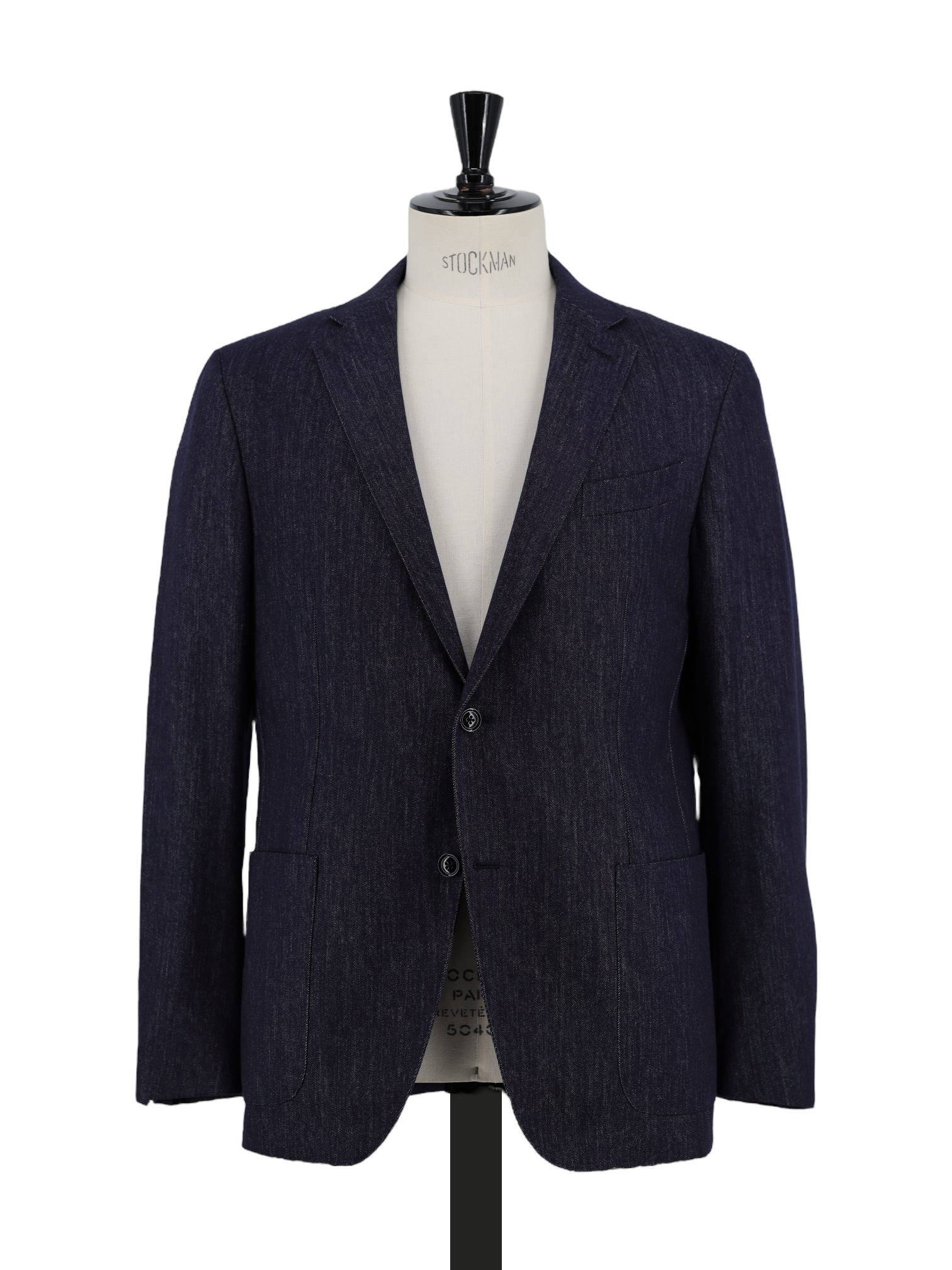 O349/スイス製 Ermenegildo Zegna スーツ 48 L 黒 52832-149-