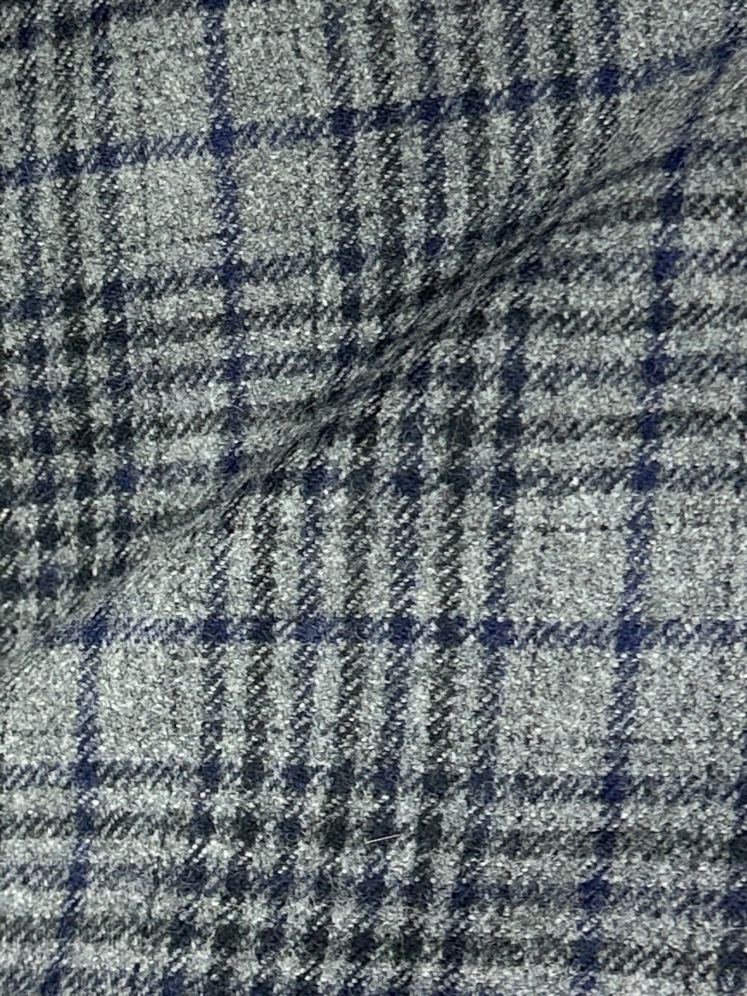 Cesare Attolini Grey Flannel Prince of Wales Winter Jacket