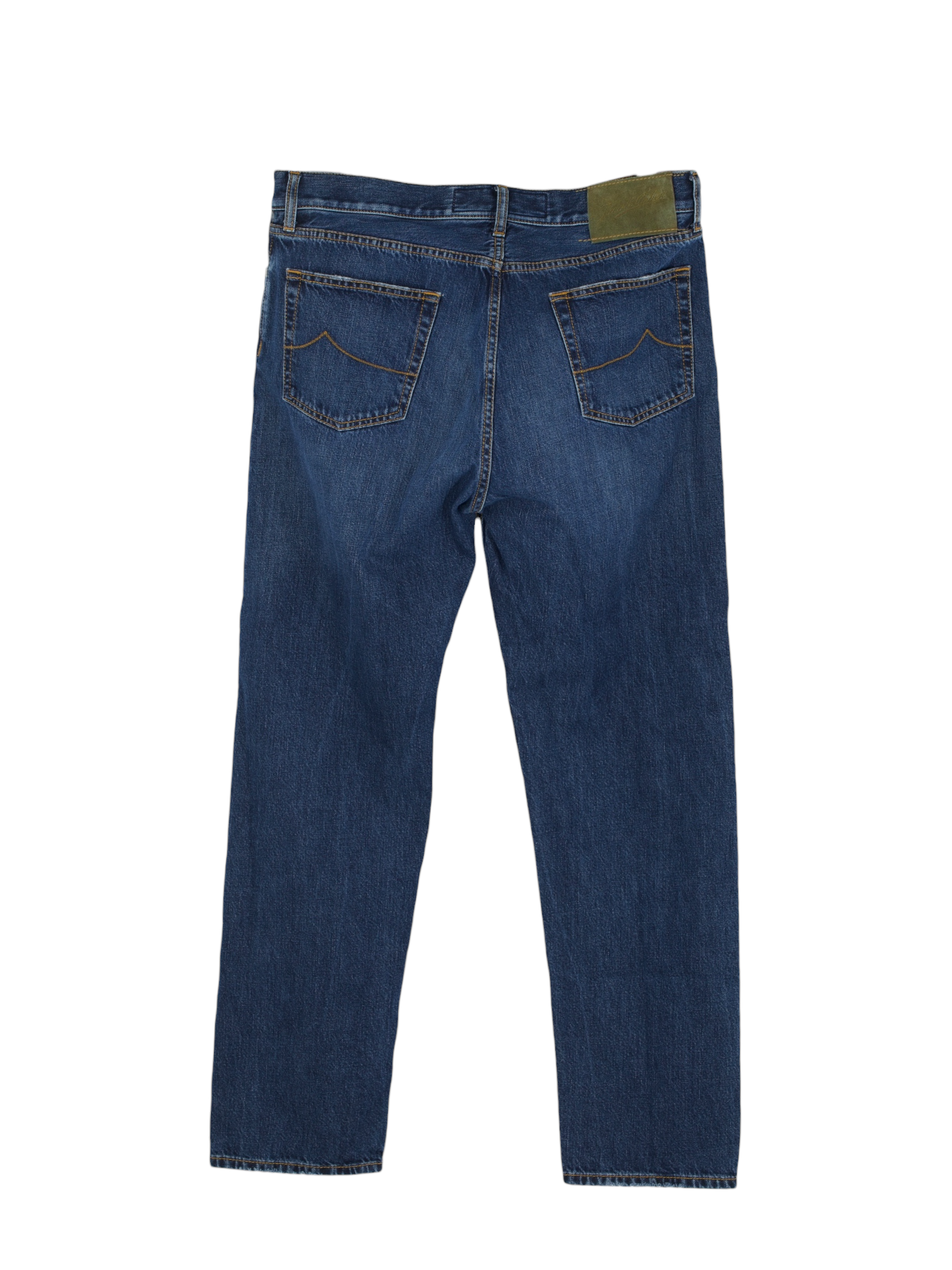 Jacob Cohen Indigo Blue Cotton-Stretch Twill Sean Jeans