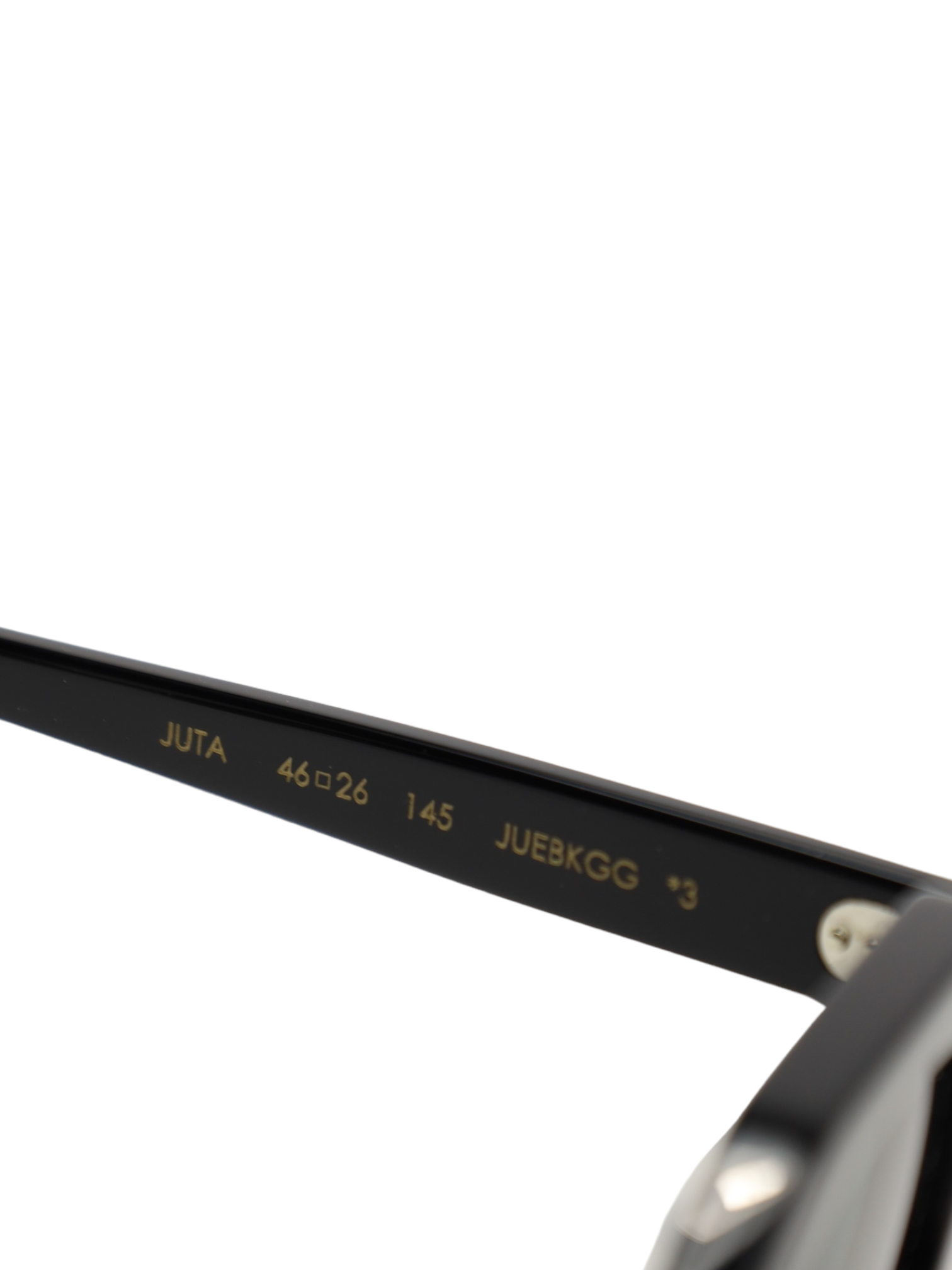 The Bespoke Dudes Black Juta Sunglasses