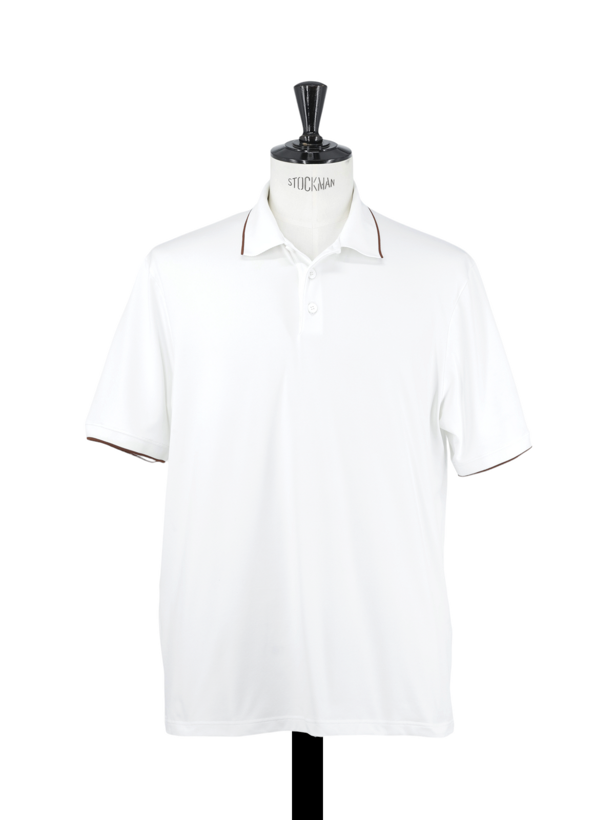 Loro Piana White & Brown Micorfibre Stretch 